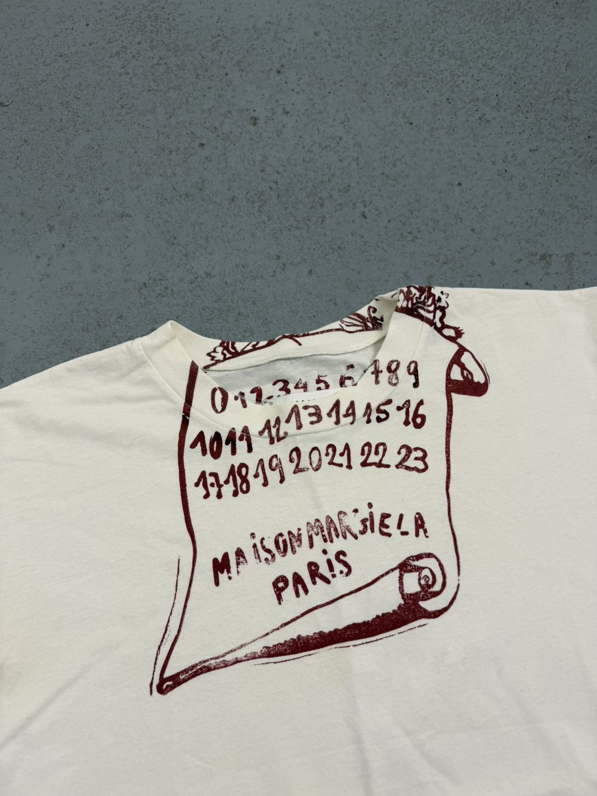Maison Margiela Maison Margiela Letter Logo T-Shirt Size US M / EU 48-50 / 2 - 2 Thumbnail