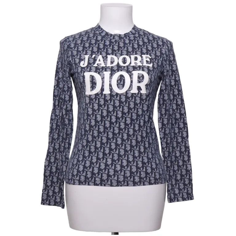 Dior 2000's J'Adore Oblique Dior Monogram Shirt by John Galliano Size S / US 4 / IT 40 - 1 Thumbnail