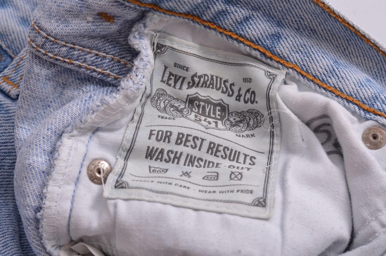Levi's 90s Levis 541 SILVER TAB Light Wash Denim Jeans w30 Size US 30 / EU 46 - 6 Thumbnail