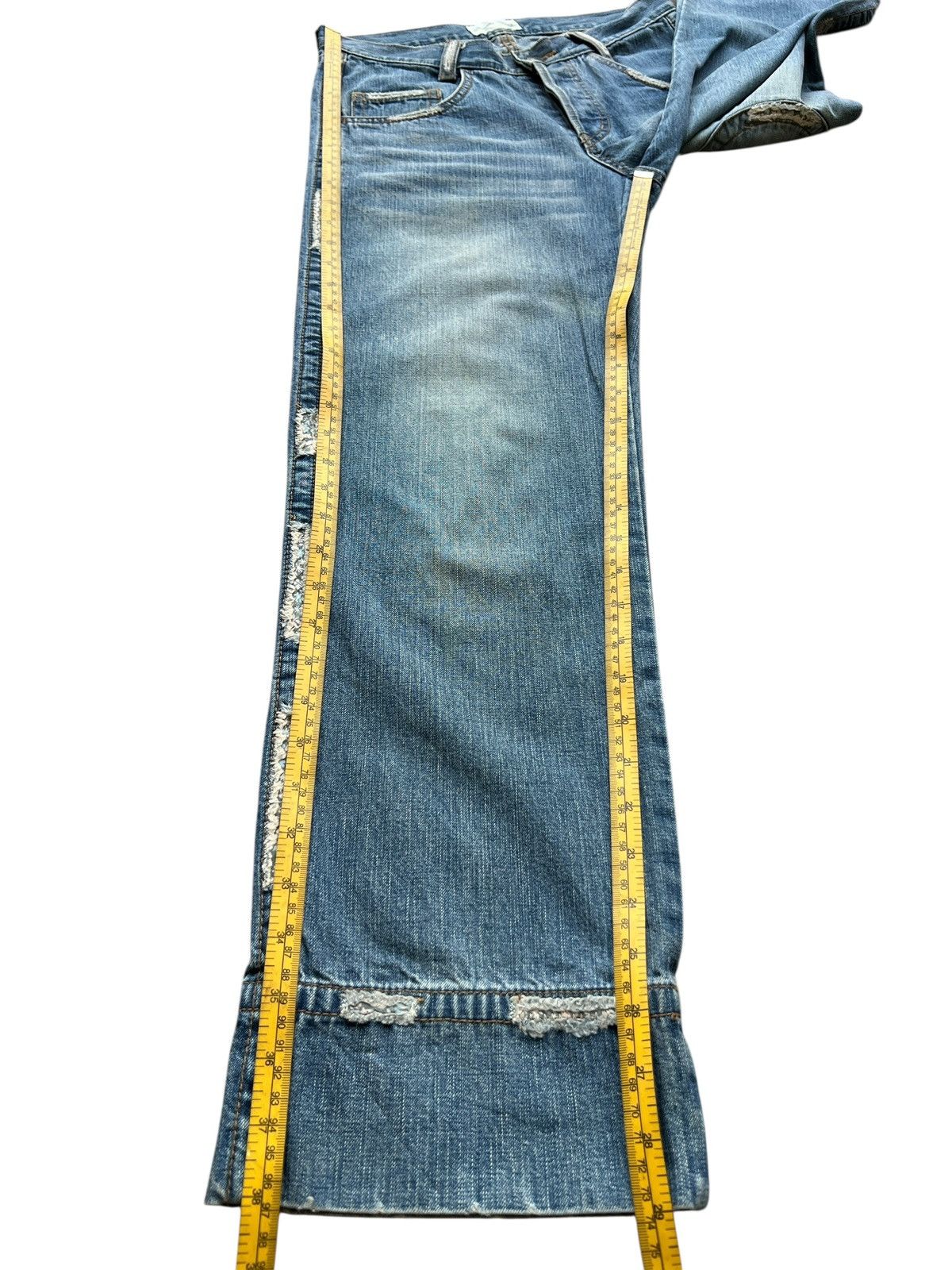 Issey Miyake Issey Miyake Tsumori Chisato Denim Jeans 30x29 Size 30" / US 8 / IT 44 - 10 Thumbnail