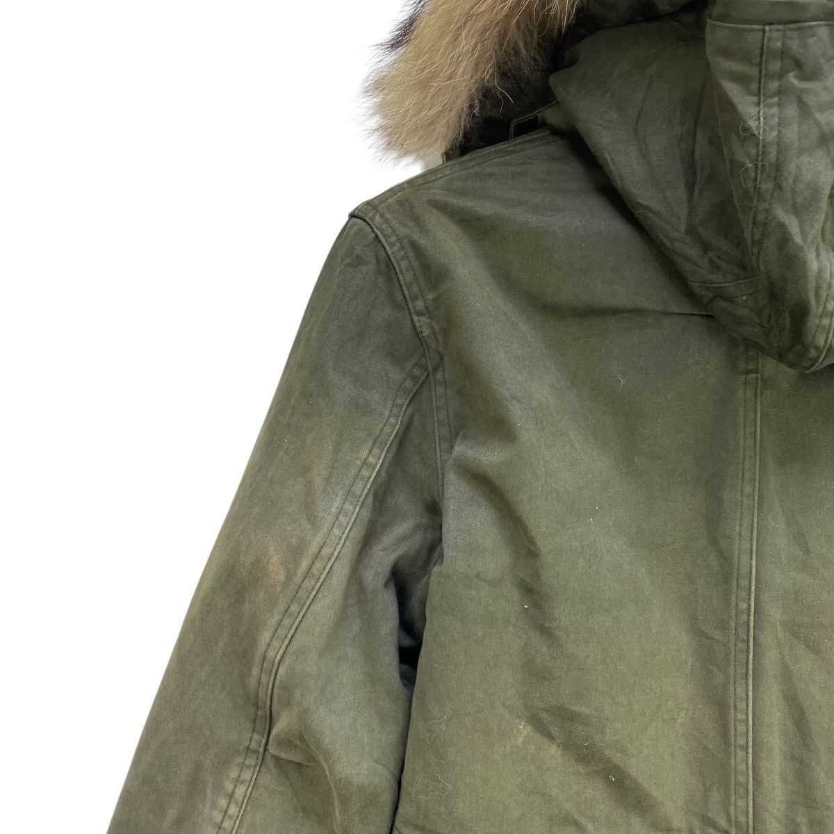 Le Grande Bleu (L.G.B.) Vintage Studious Japan Parka Fish Tail Army Jacket Size M / US 6-8 / IT 42-44 - 5 Thumbnail