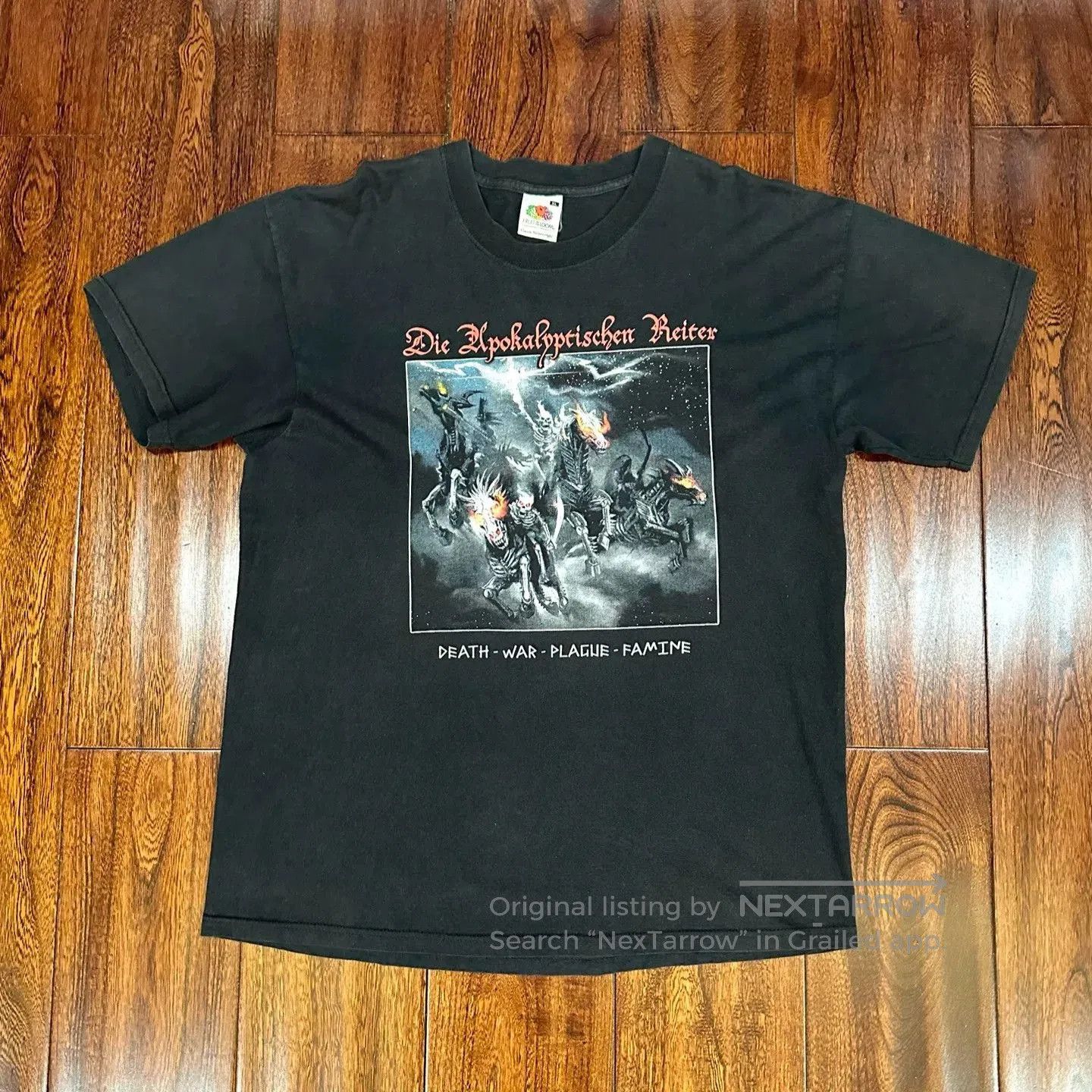 Vintage 90s Metal Vintage Graphic Tee. Size US M / EU 48-50 / 2 - 1 Thumbnail