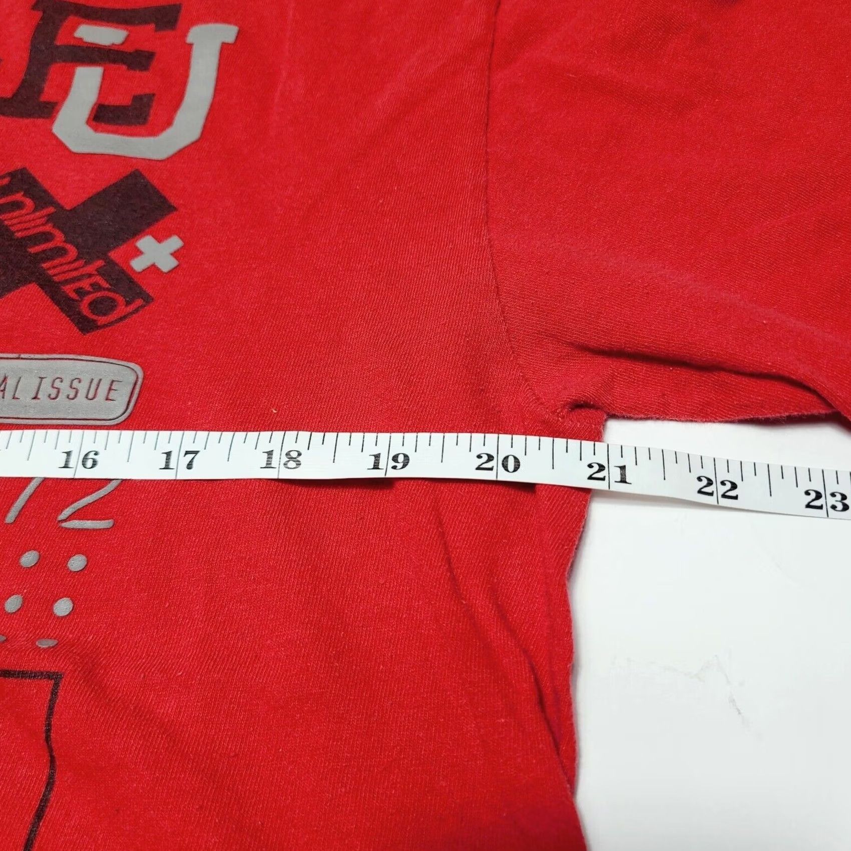 Ecko Unltd. Ecko Unltd T-Shirt Men L Y2K "We Play By Our Own Rules" Graphic Tee Logo Crew Neck Red 100% Cotton Regular Short Sleeve Vintage No Size US L / EU 52-54 / 3 - 4 Thumbnail