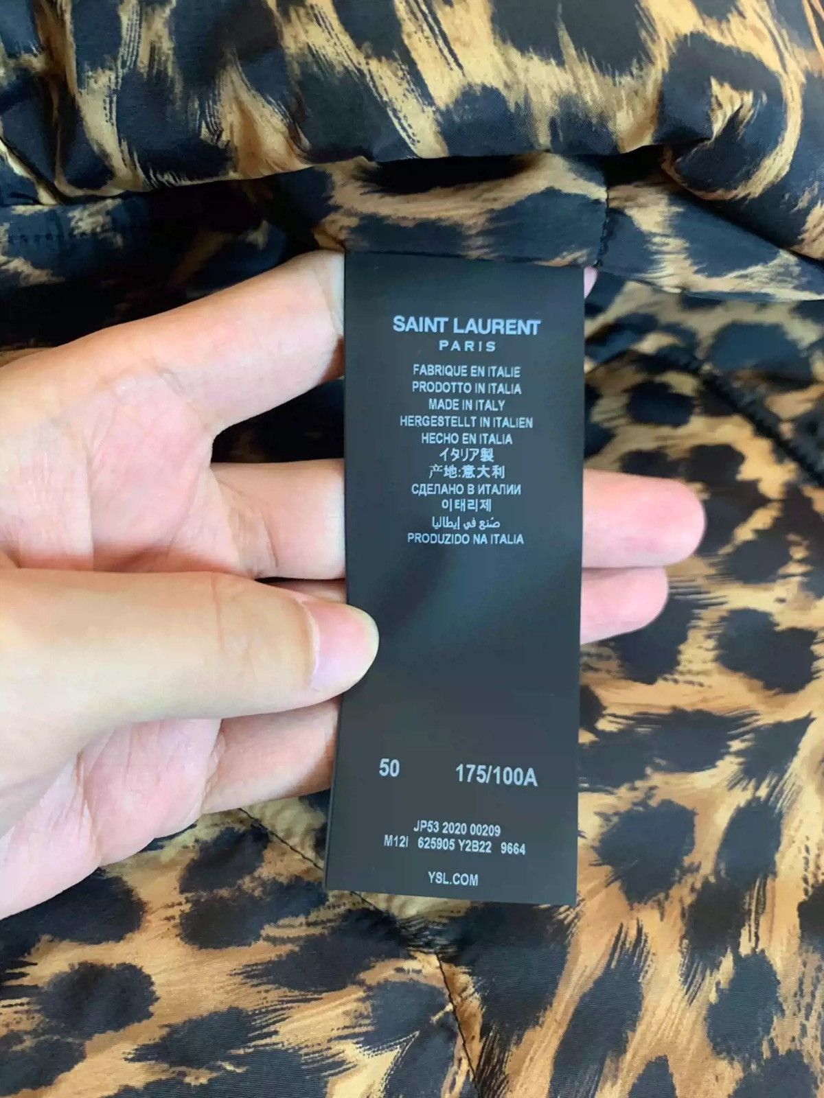 Saint Laurent Paris saint laurent leopard print jacket-2505 Size US M / EU 48-50 / 2 - 3 Thumbnail