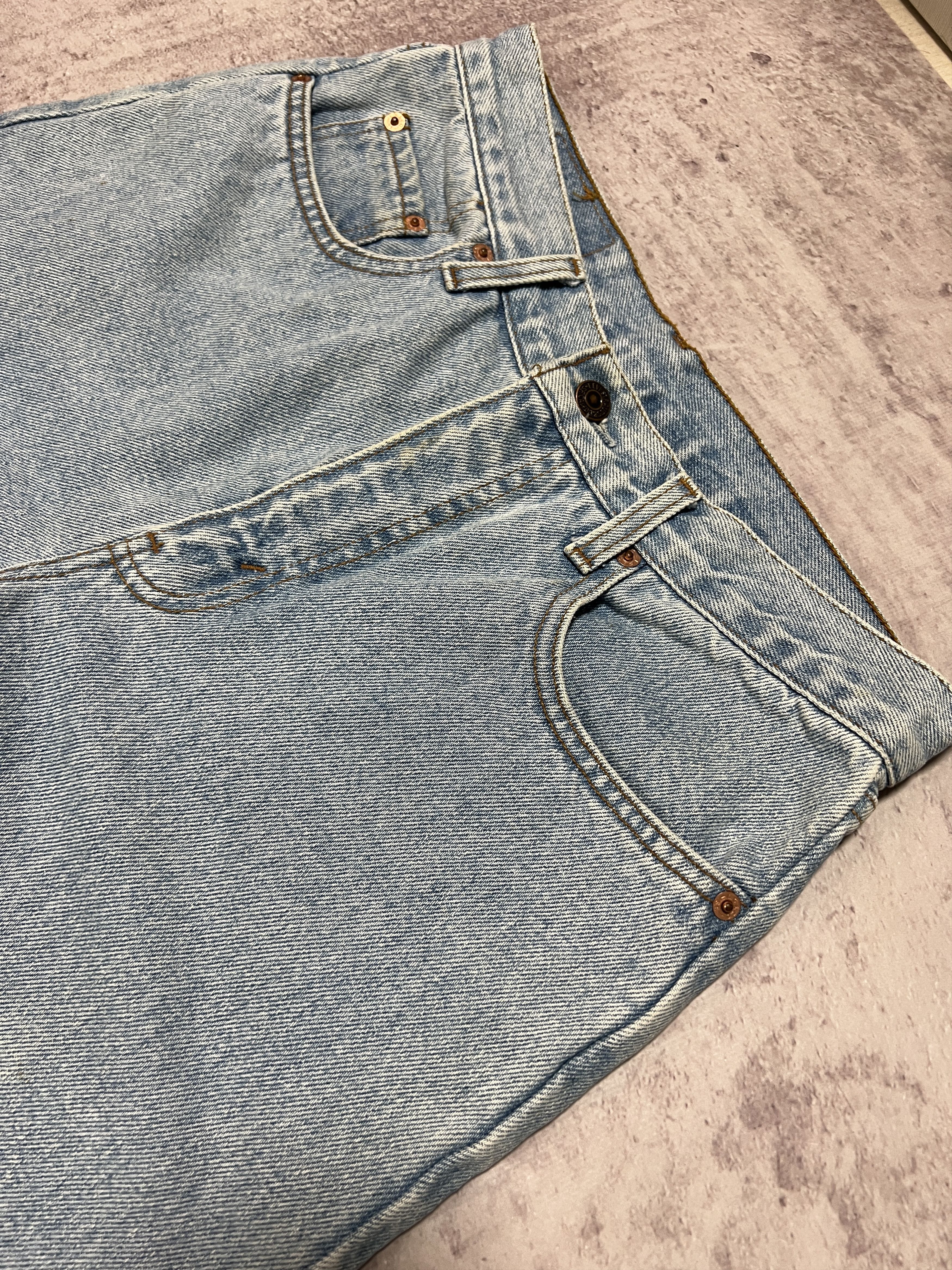 Levi's Vintage 90s Levis 630 Washed Denim Jeans size W32 L32 Size 32" / US 10 / IT 46 - 17 Thumbnail