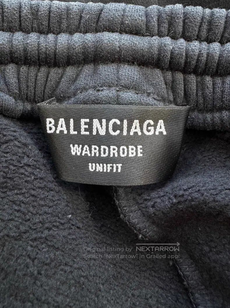 Balenciaga Balenciaga size L Black Double Stitch Embroidery Destroyed Size US 27 - 5 Thumbnail
