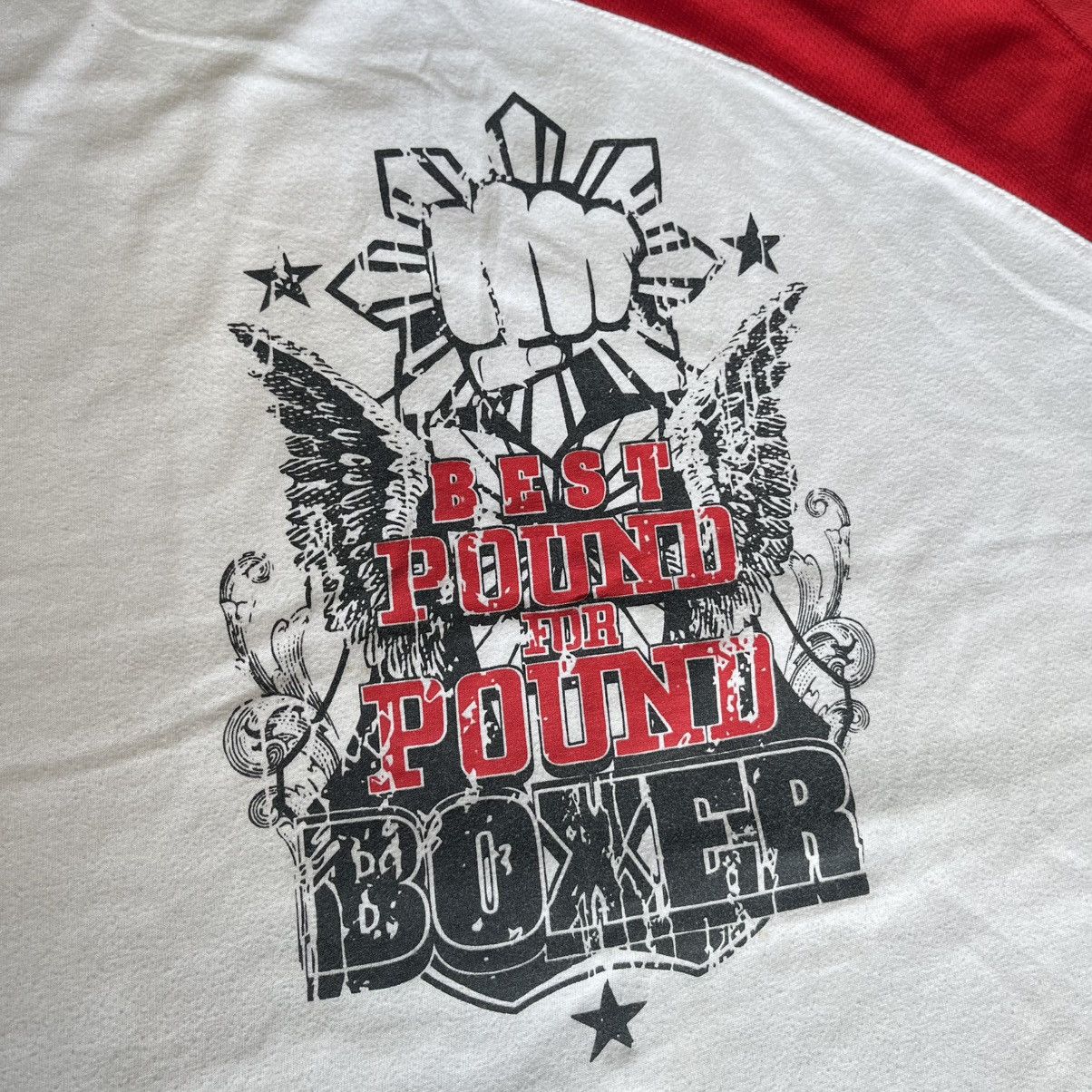 Vintage Vintage Accel Manny Pacquiao Best Pound for Pound Boxer Tee Size US XL / EU 56 / 4 - 4 Thumbnail