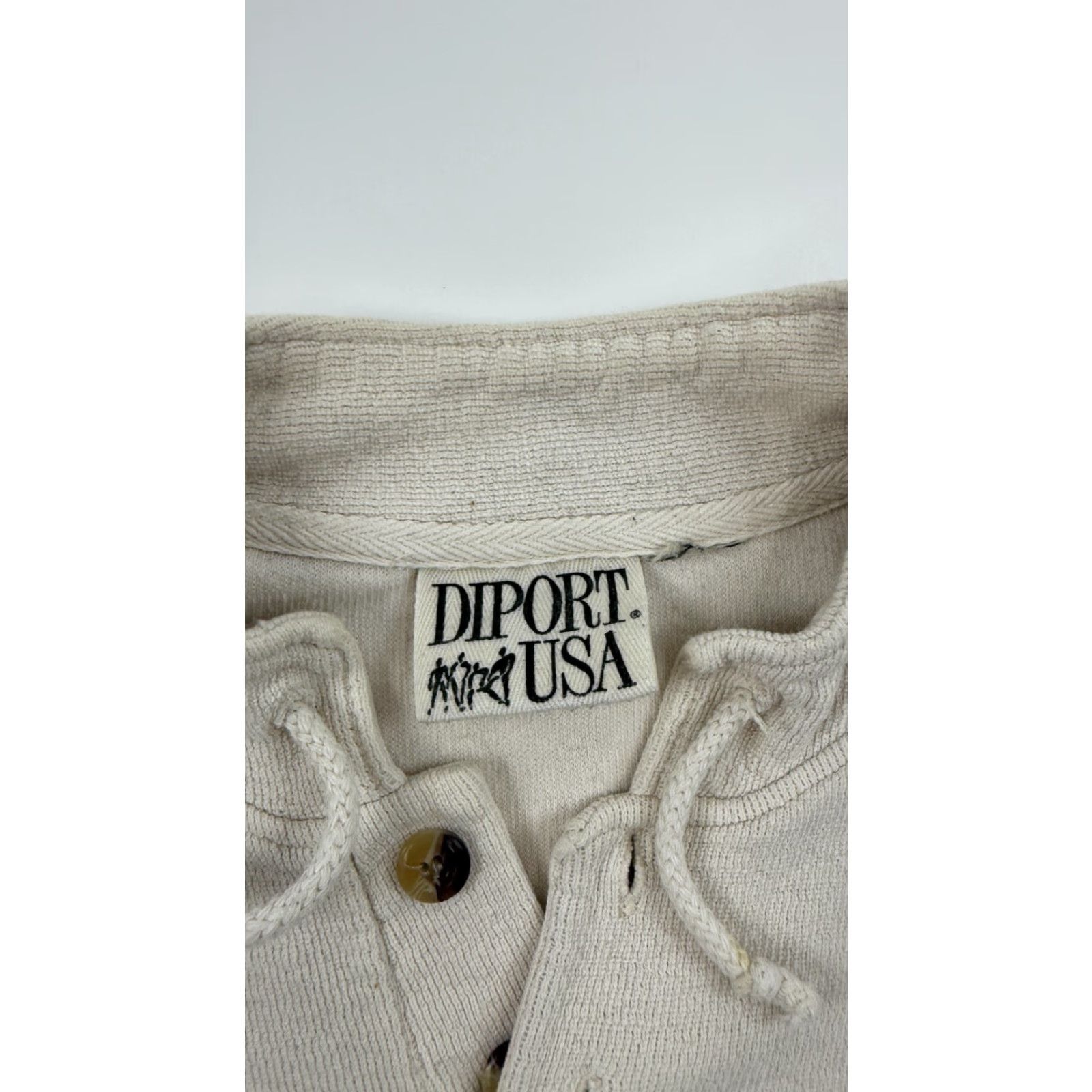 Vintage Diport USA La Jolla California Sweatshirt Mens Small Beige Long Sleeve Pullover Outdoor Size US S / EU 44-46 / 1 - 5 Thumbnail
