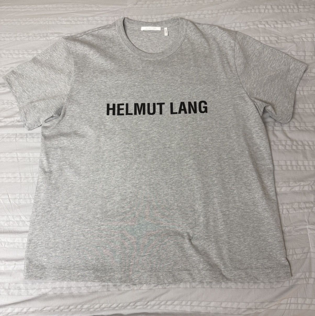Helmut Lang Helmut Lang Grey Core Tee Size US L / EU 52-54 / 3 - 1 Thumbnail