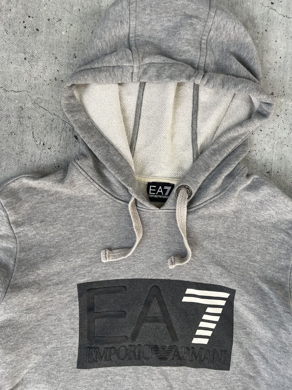 Emporio Armani Vintage Giorgio Armani hoodie Armani Jeans big logo Size US S / EU 44-46 / 1 - 4 Thumbnail