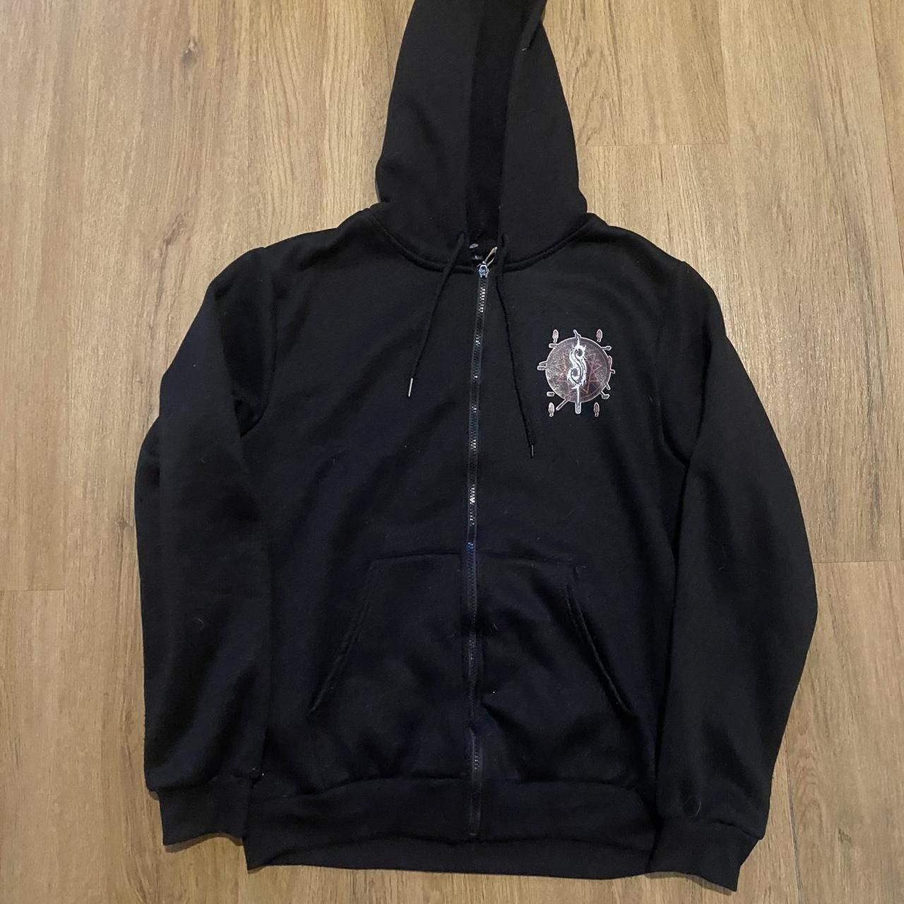 Other Black Slipknot zip up hoodie #goth #metal Vintage Size US M / EU 48-50 / 2 - 2 Thumbnail