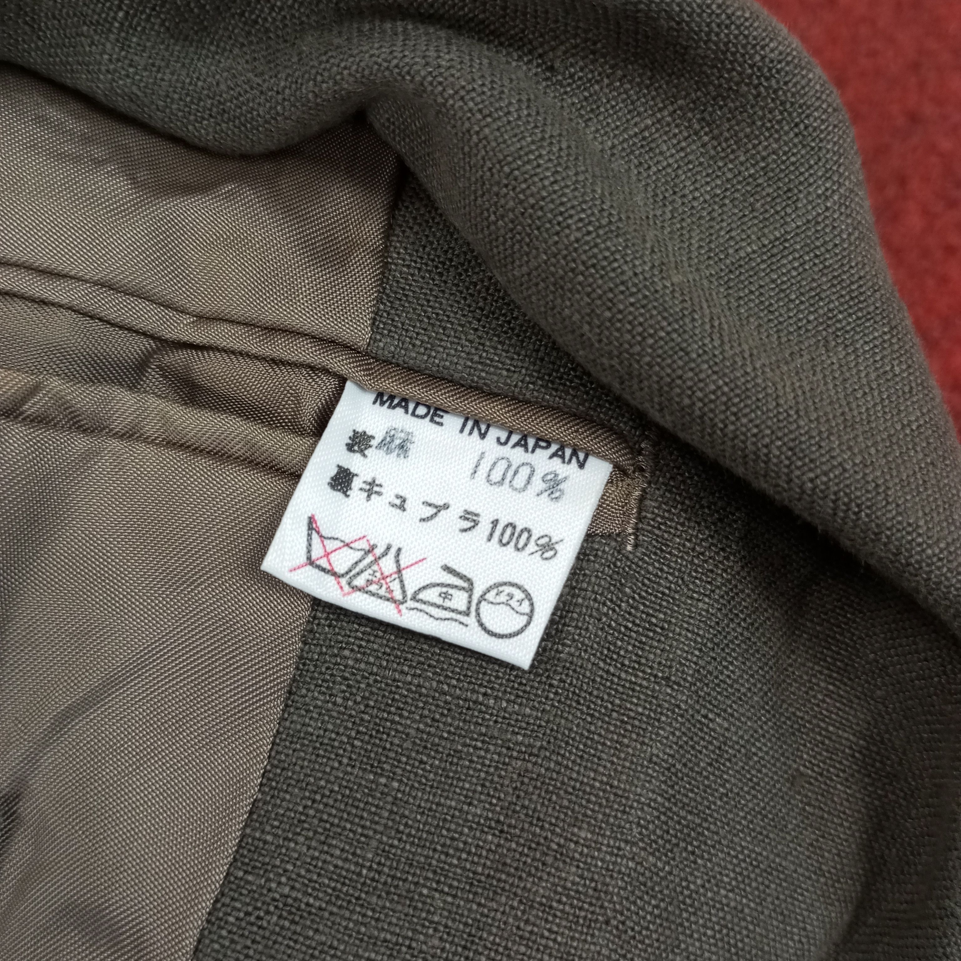 Vintage × Y's for Men × Yohji Yamamoto Ys For Men By Yohji Yamamoto Japanese Designer Blazer Office Size 38R - 6 Thumbnail