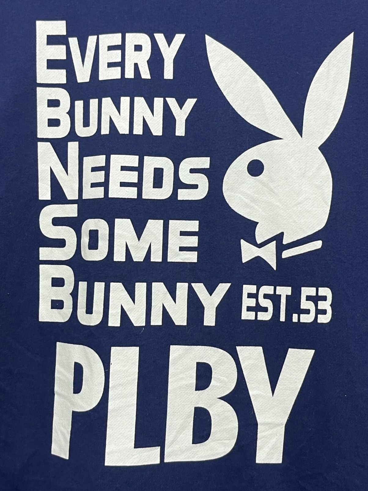 Playboy 🔥DOPE🔥PLAYBOY BUNNY Poems Poly-Cotton Crewneck Sweatshirt Size M / US 6-8 / IT 42-44 - 2 Thumbnail