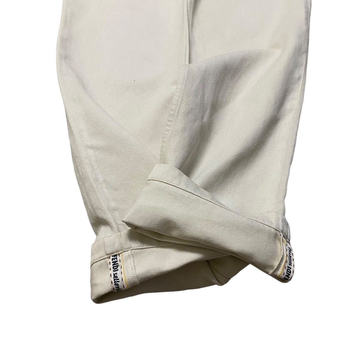 Fendi Fendi Selleria Creamy Jeans Handstitch Size 30" / US 8 / IT 44 - 16 Thumbnail