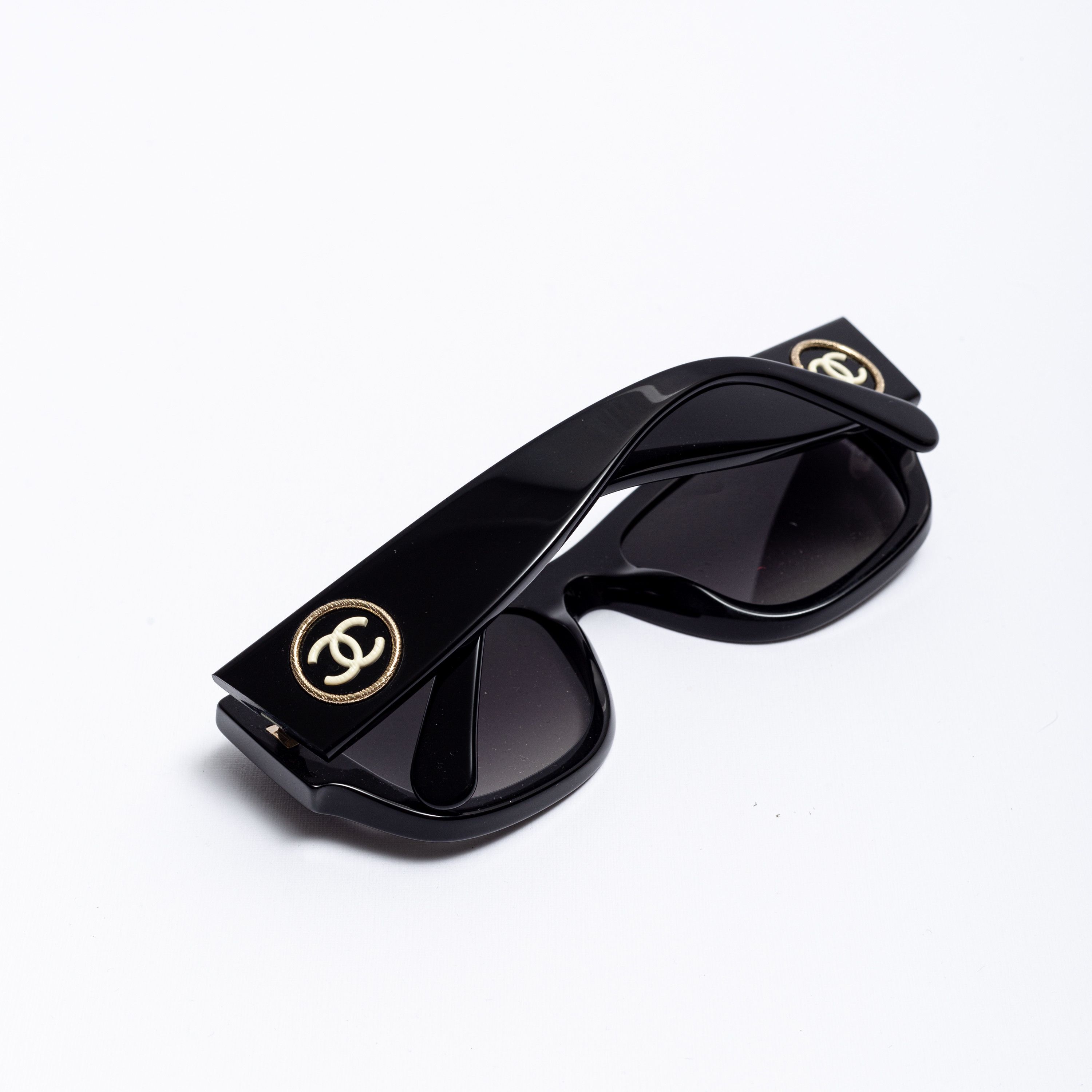 Chanel CHANEL 0CH5507 C622S8 Sunglasses BLACK Size ONE SIZE - 6 Thumbnail