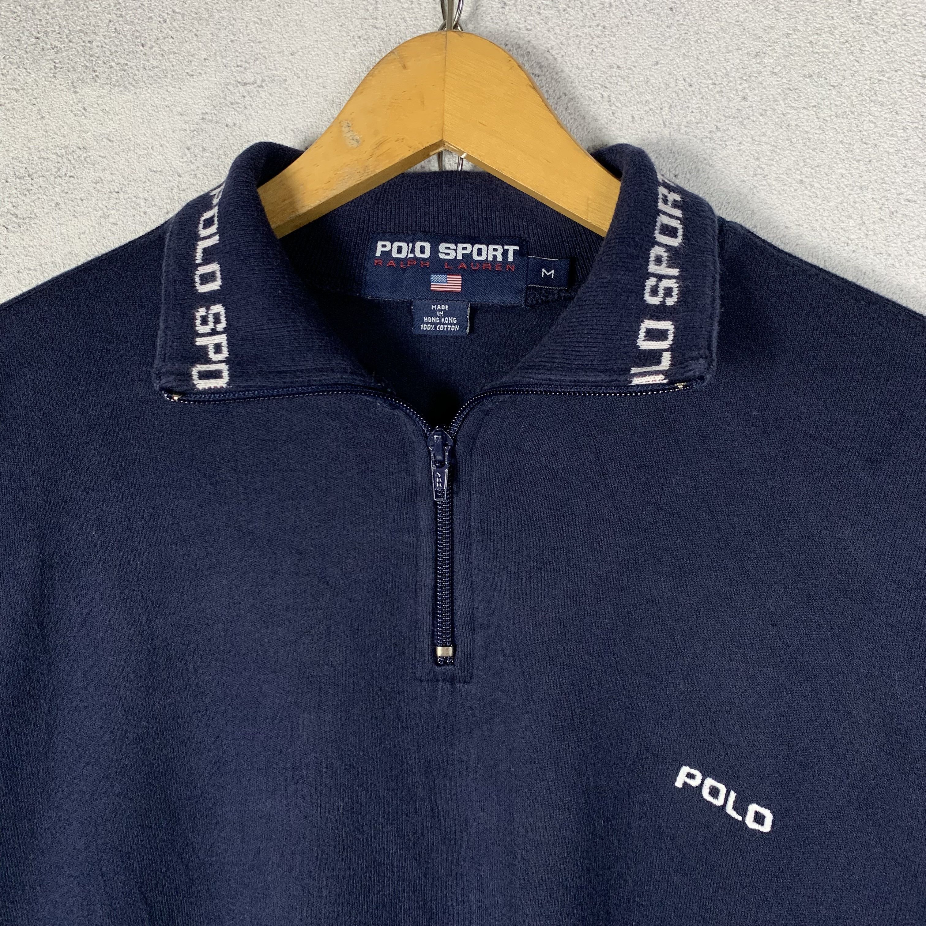 Polo Ralph Lauren Vintage Polo Sport Ralph Lauren Longsleeve Size US M / EU 48-50 / 2 - 3 Thumbnail