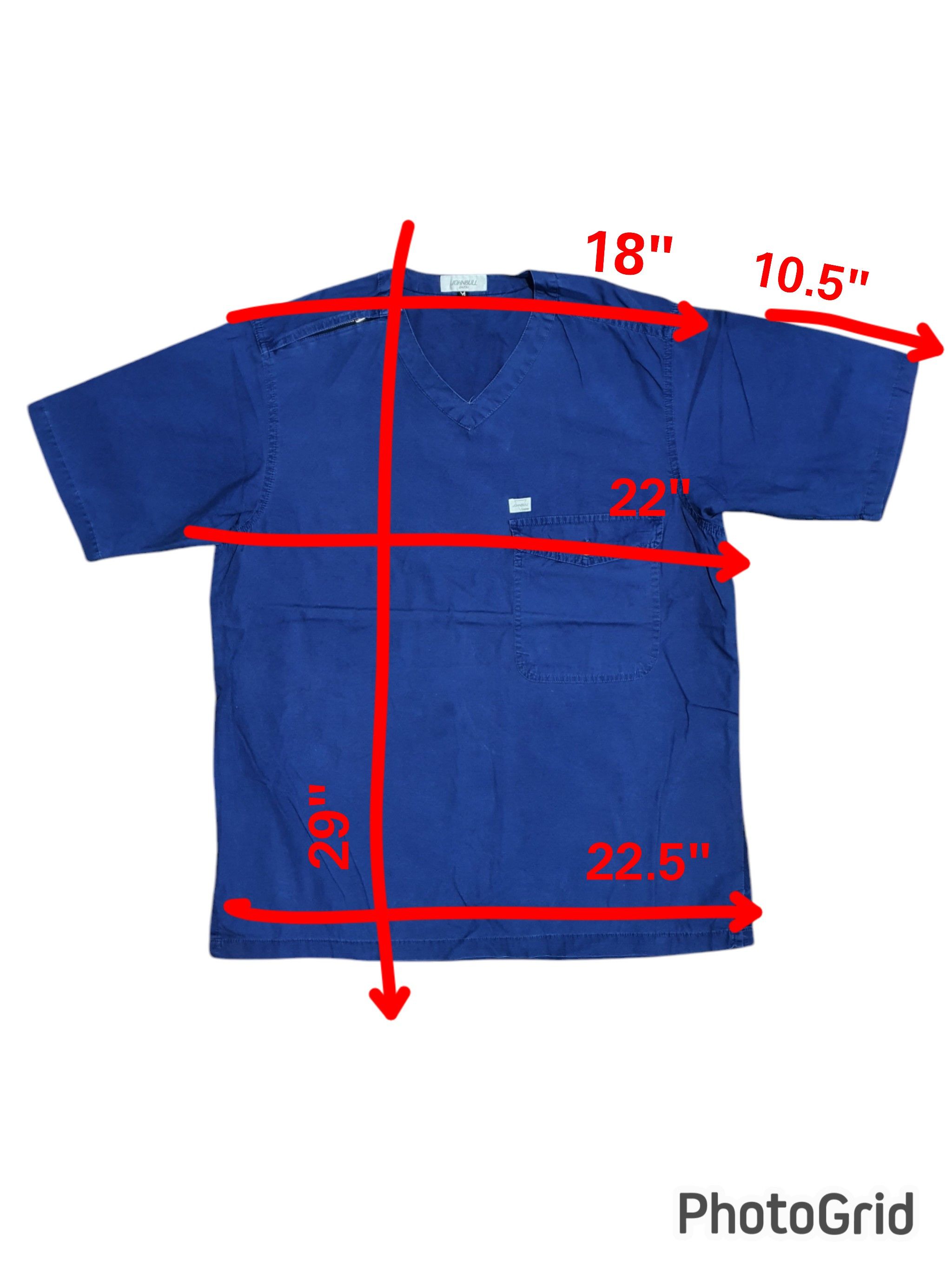Japanese Brand × Johnbull JOHNBULL 22”/29” 3 QUARTER DESIGNER HOSPITAL SHIRT Size US M / EU 48-50 / 2 - 9 Thumbnail