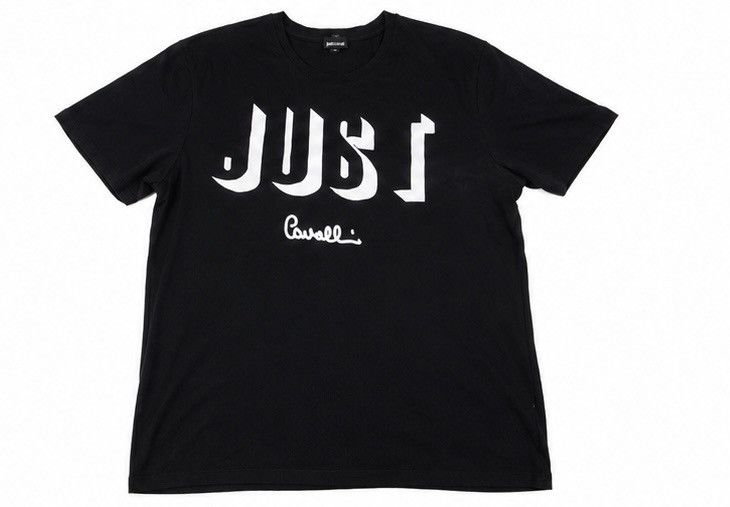 Just Cavalli Just Cavalli Black T-Shirt – Size XL Size US XL / EU 56 / 4 - 2 Thumbnail