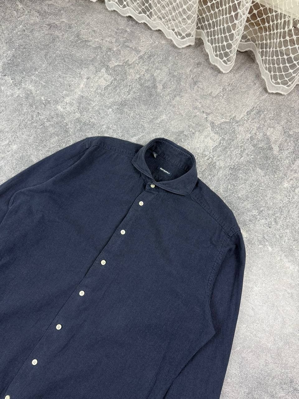 Suitsupply Suitsupply Shirt Men's Blue Cotton Size M Size US M / EU 48-50 / 2 - 6 Thumbnail