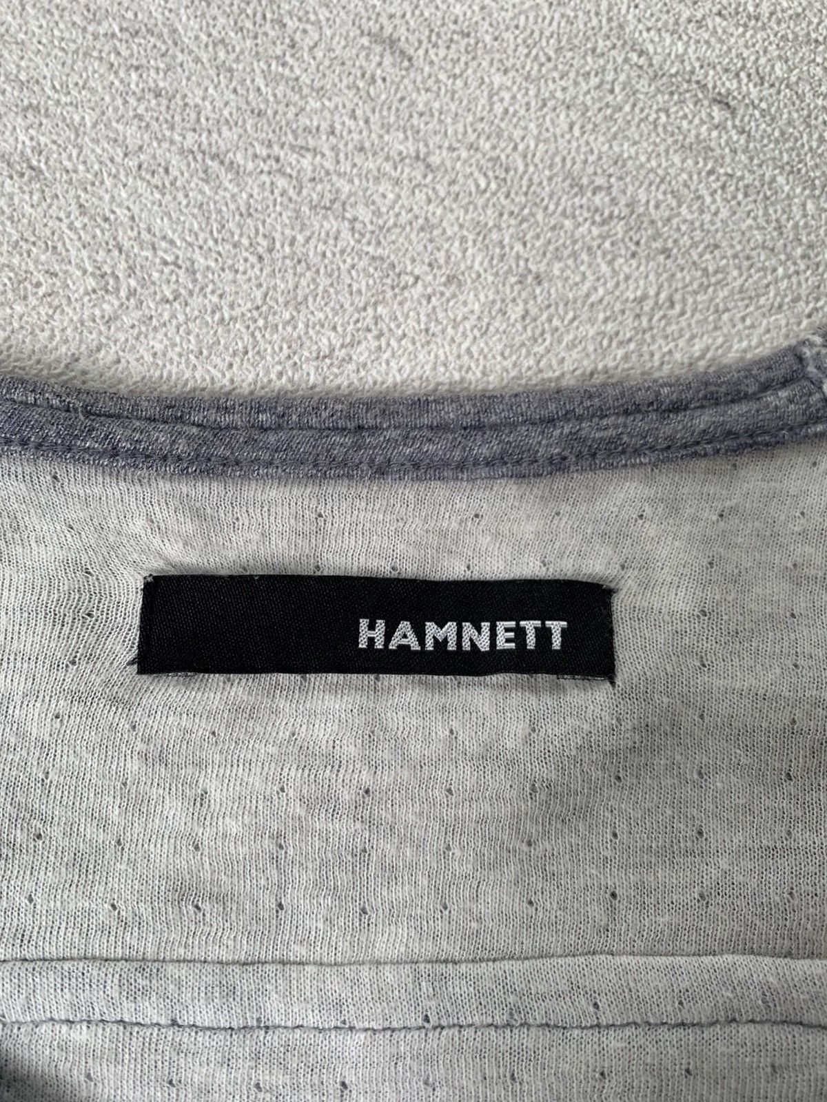 Japanese Brand Hamnet Distressed Longsleeve Size US M / EU 48-50 / 2 - 5 Thumbnail