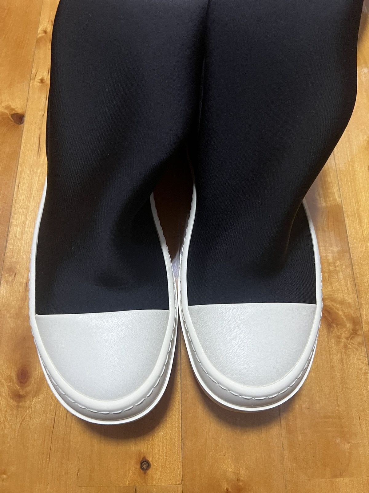 Rick Owens Drkshdw Rick owens drkshdw ramones thigh high stocking sz35 Size US 5 / IT 35 - 3 Thumbnail