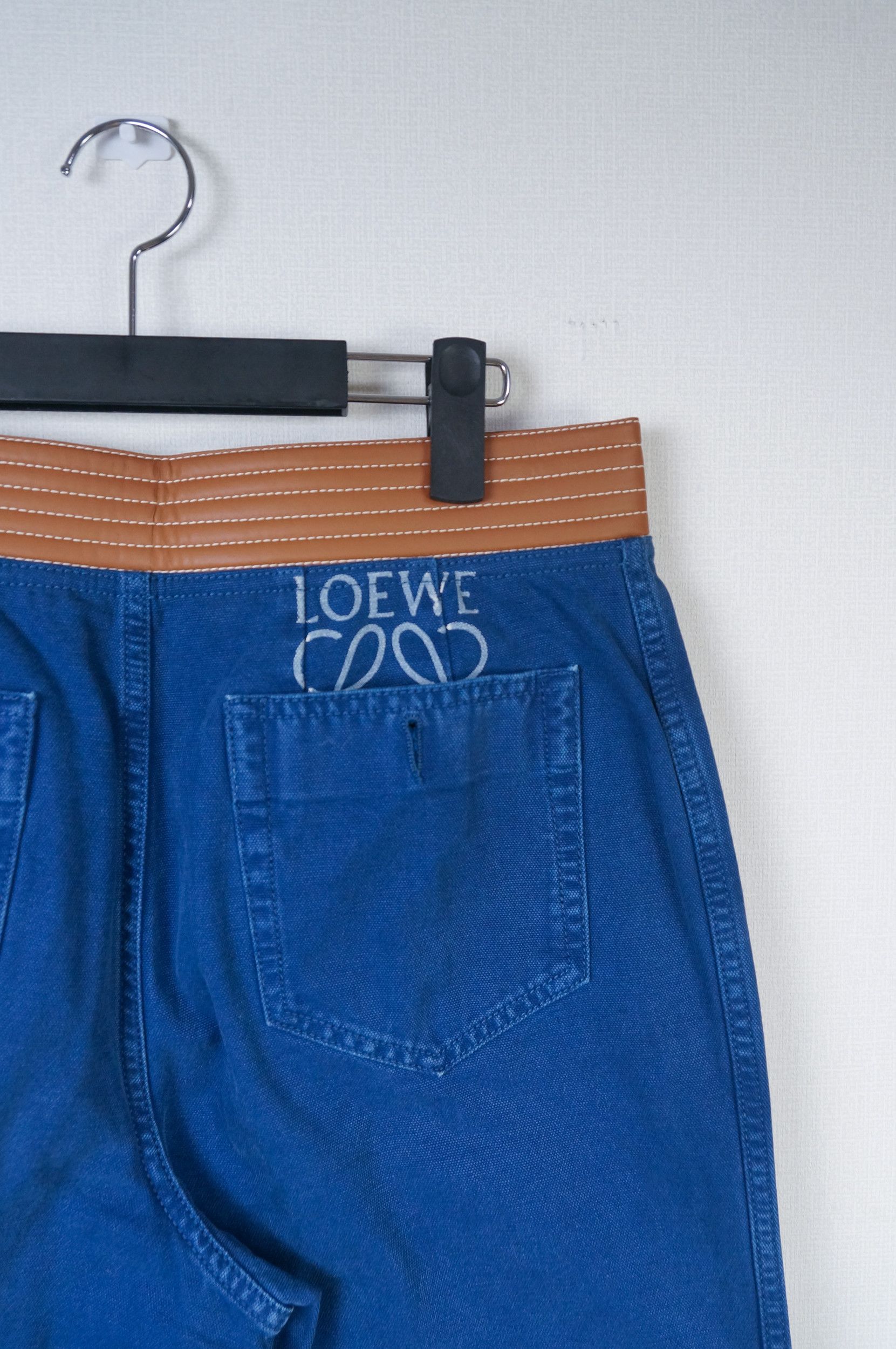 Loewe Loewe Leather Belt Denim Size US 32 / EU 48 - 3 Thumbnail