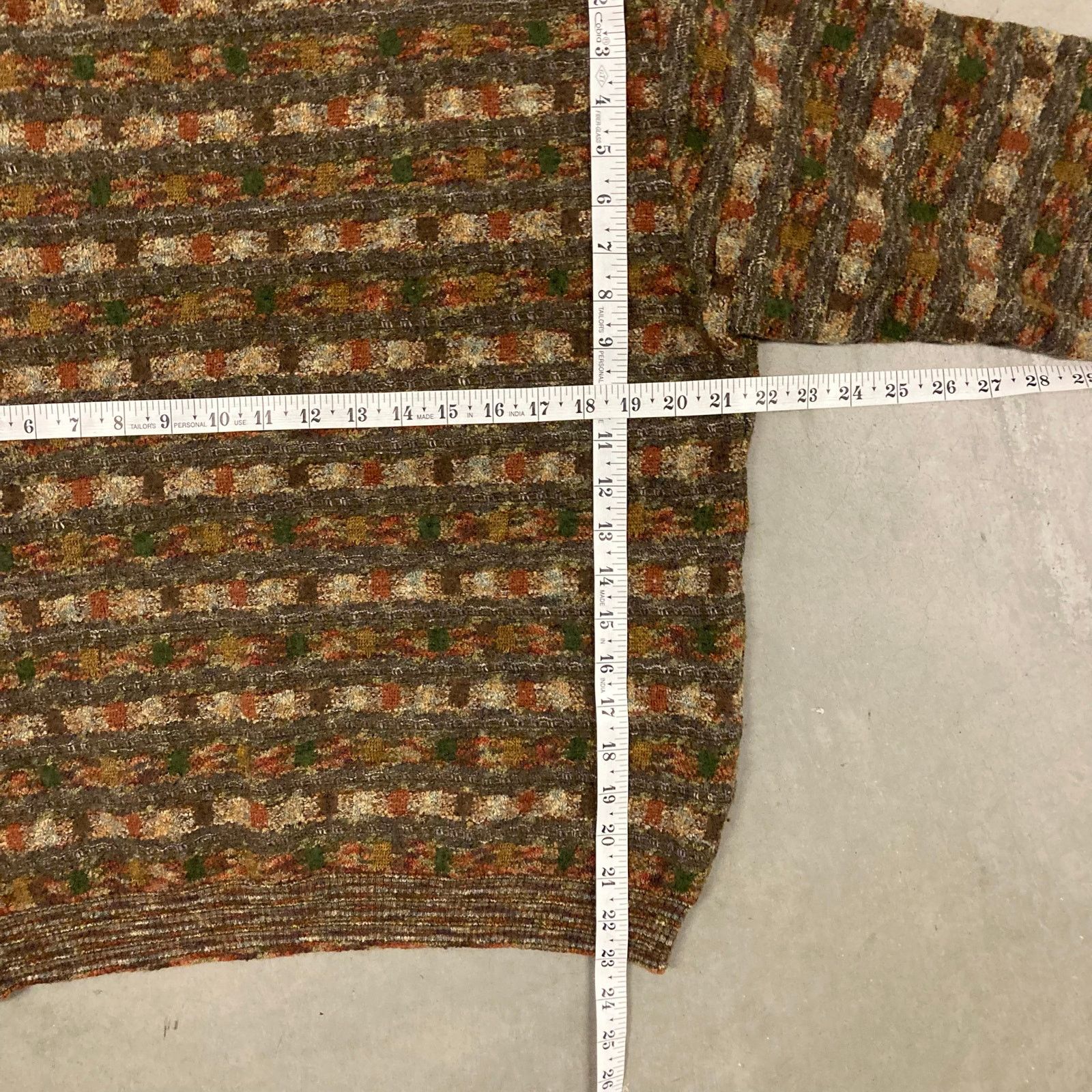 Vintage vintage y2k patterned sweater Size US M / EU 48-50 / 2 - 3 Thumbnail