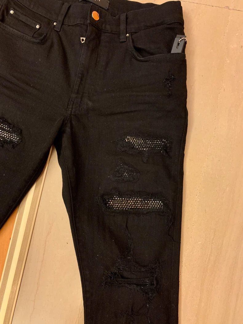 Amiri Amiri 18aw Black Diamond jeans Size US 32 / EU 48 - 2 Thumbnail
