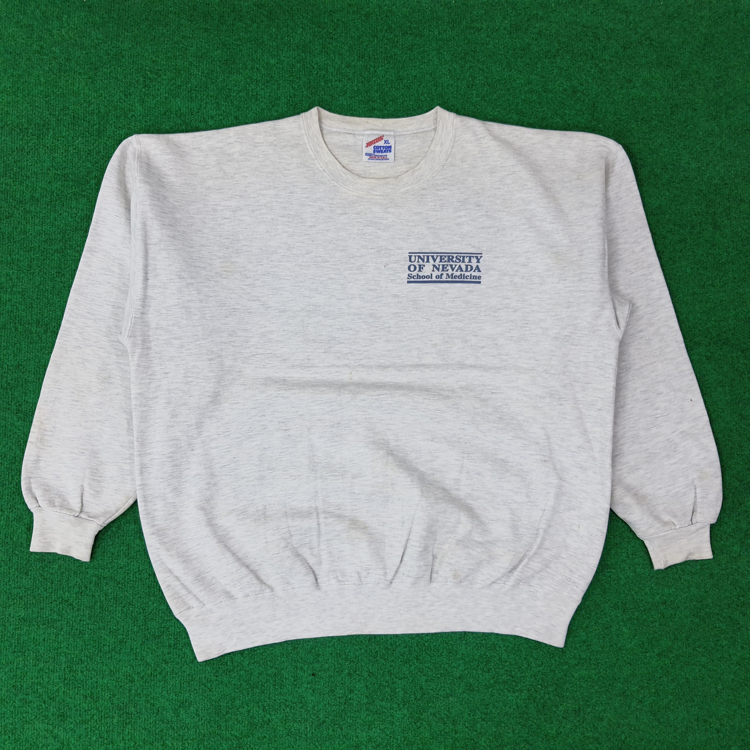 Vintage Vintage Nevada University Medicine School Sweatshirt C256N10 Size US XL / EU 56 / 4 - 3 Thumbnail