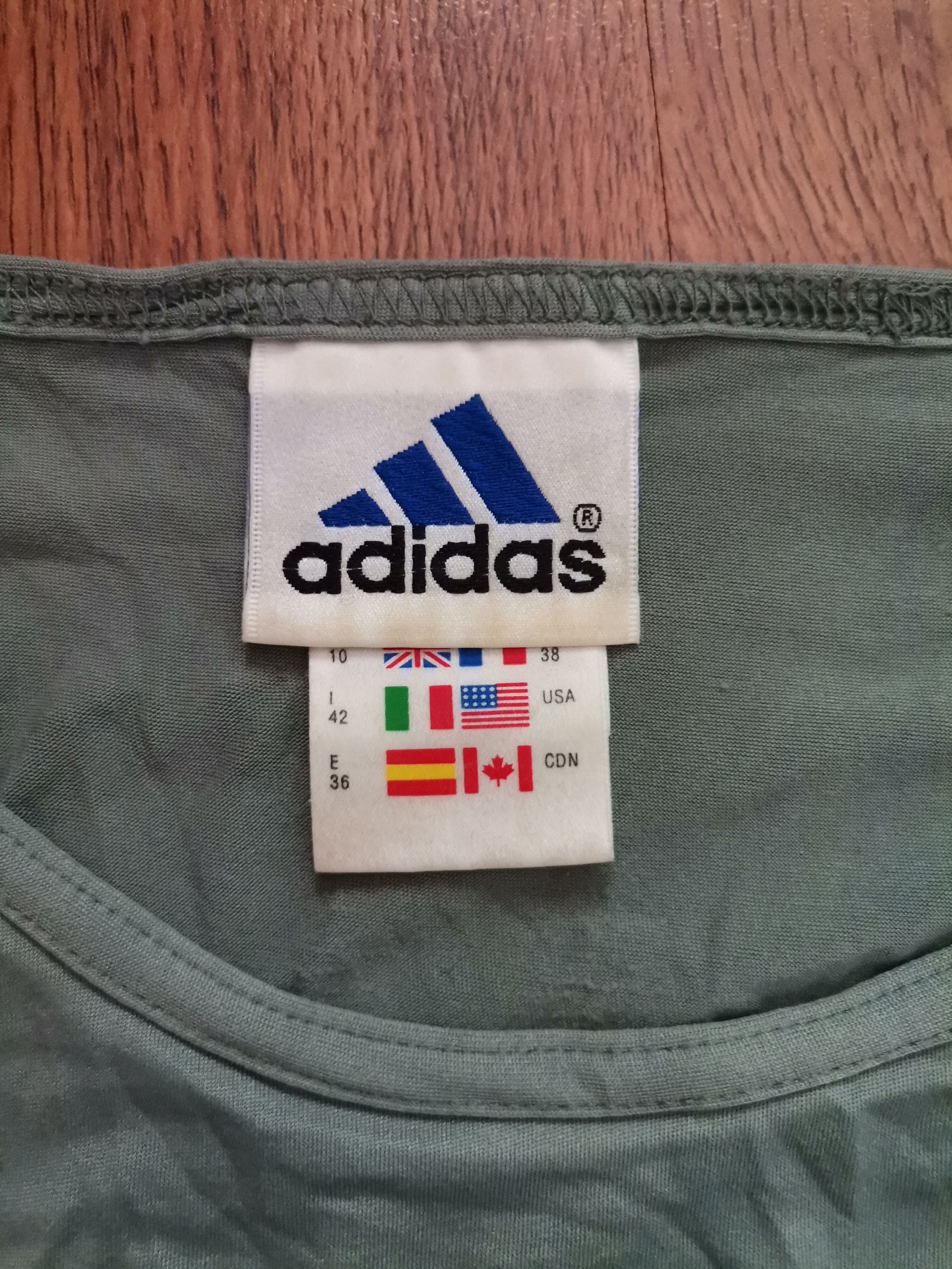 Adidas Vintage Adidas Women's Blouse Size S / US 4 / IT 40 - 3 Thumbnail