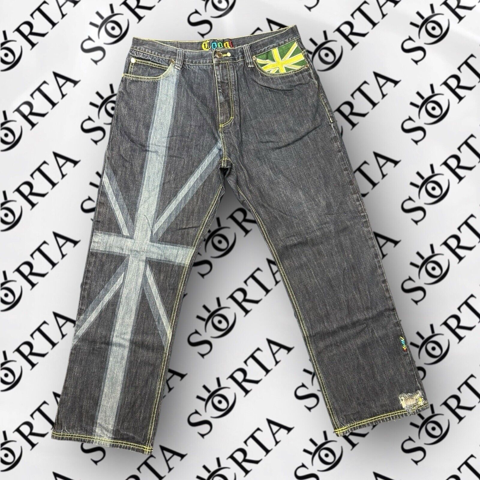 Coogi VTG Baggy Y2K Cyber Goth Grunge Coogi Australia Jeans Rare Size US 40 / EU 56 - 1 Thumbnail