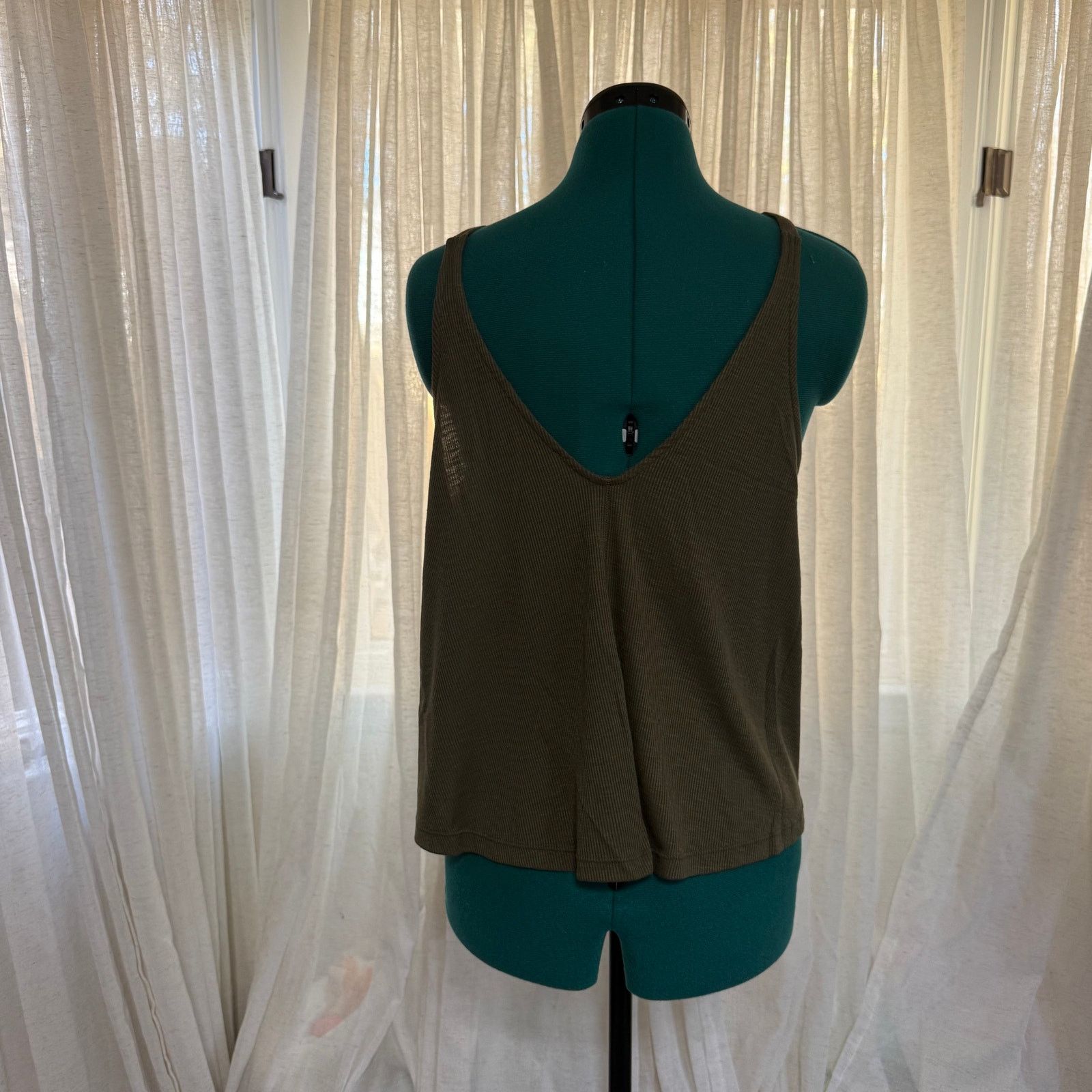 Free People Free People Ribbed Swing Tank Top | Sz S Size S / US 4 / IT 40 - 5 Thumbnail
