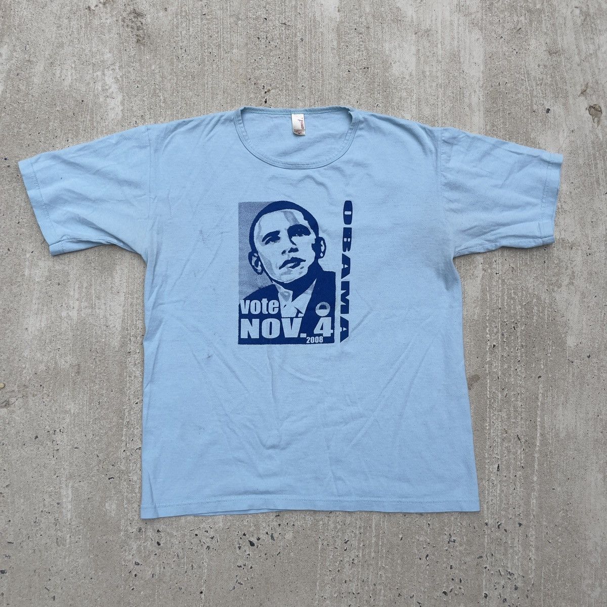 Vintage Vintage Y2K OBAMA Shirt Size US M / EU 48-50 / 2 - 1 Thumbnail