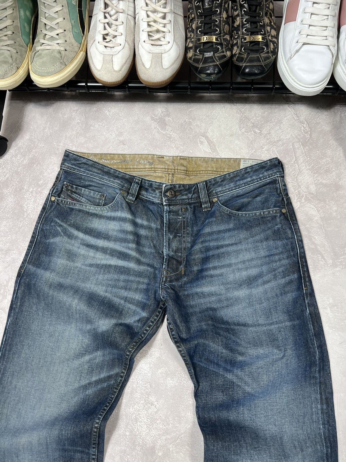 Diesel Vintage Diesel Junya Watanabe Style Baggy Jeans Size US 34 / EU 50 - 4 Thumbnail