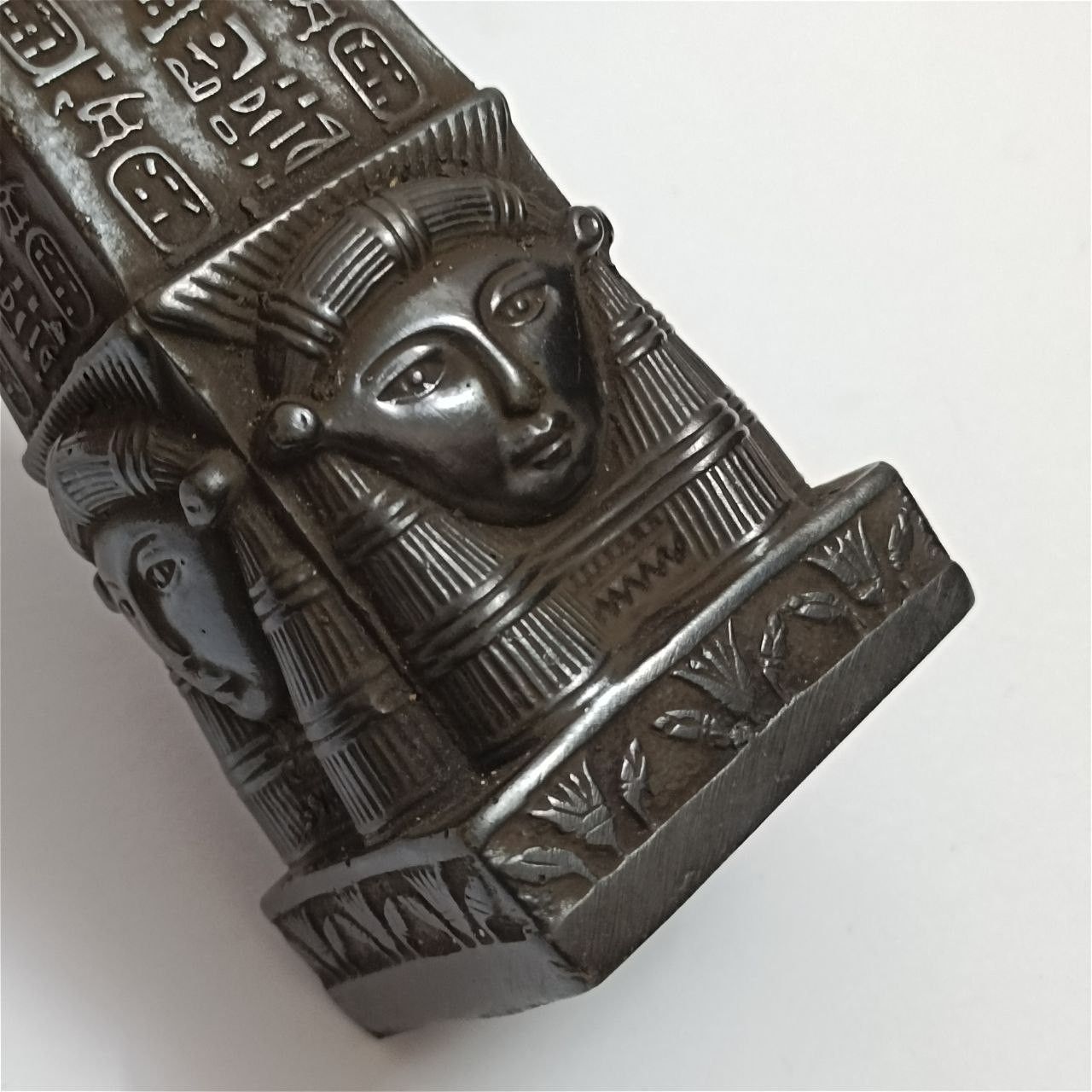 Handmade Egyptian obelisk statue with hieroglyphs ancient decor gift Size ONE SIZE - 8 Thumbnail