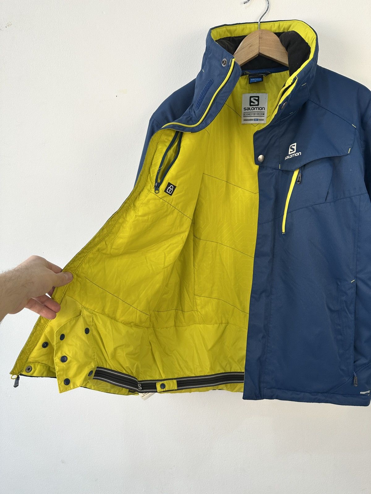Salomon Salomon Ski Jacket L 10K/10K AdvancedSkin Dry Waterproof Size US L / EU 52-54 / 3 - 11 Thumbnail