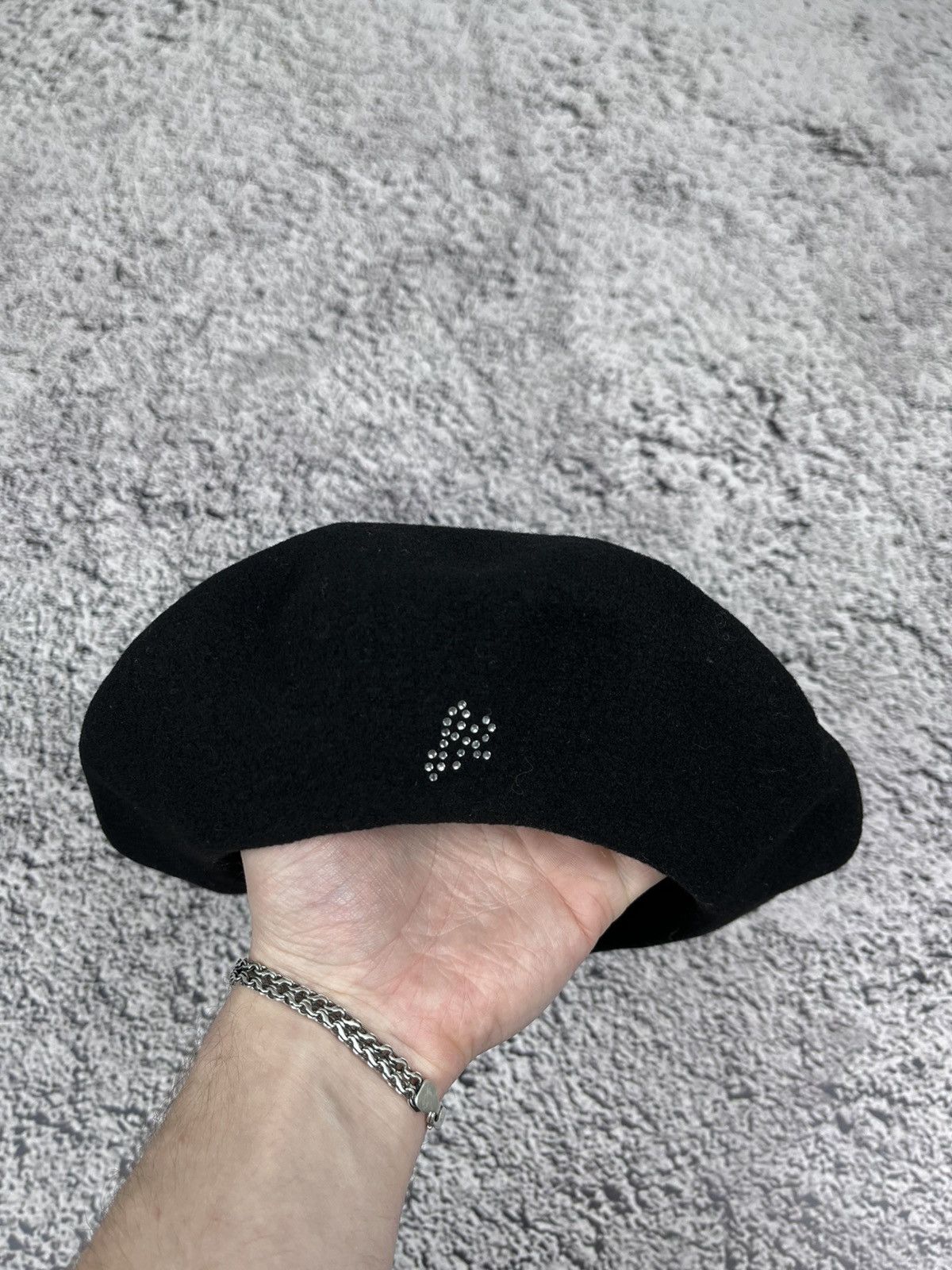 Sonia Rykiel Vintage Sonya Rykiel Black Wool France Beret Size ONE SIZE - 1 Thumbnail