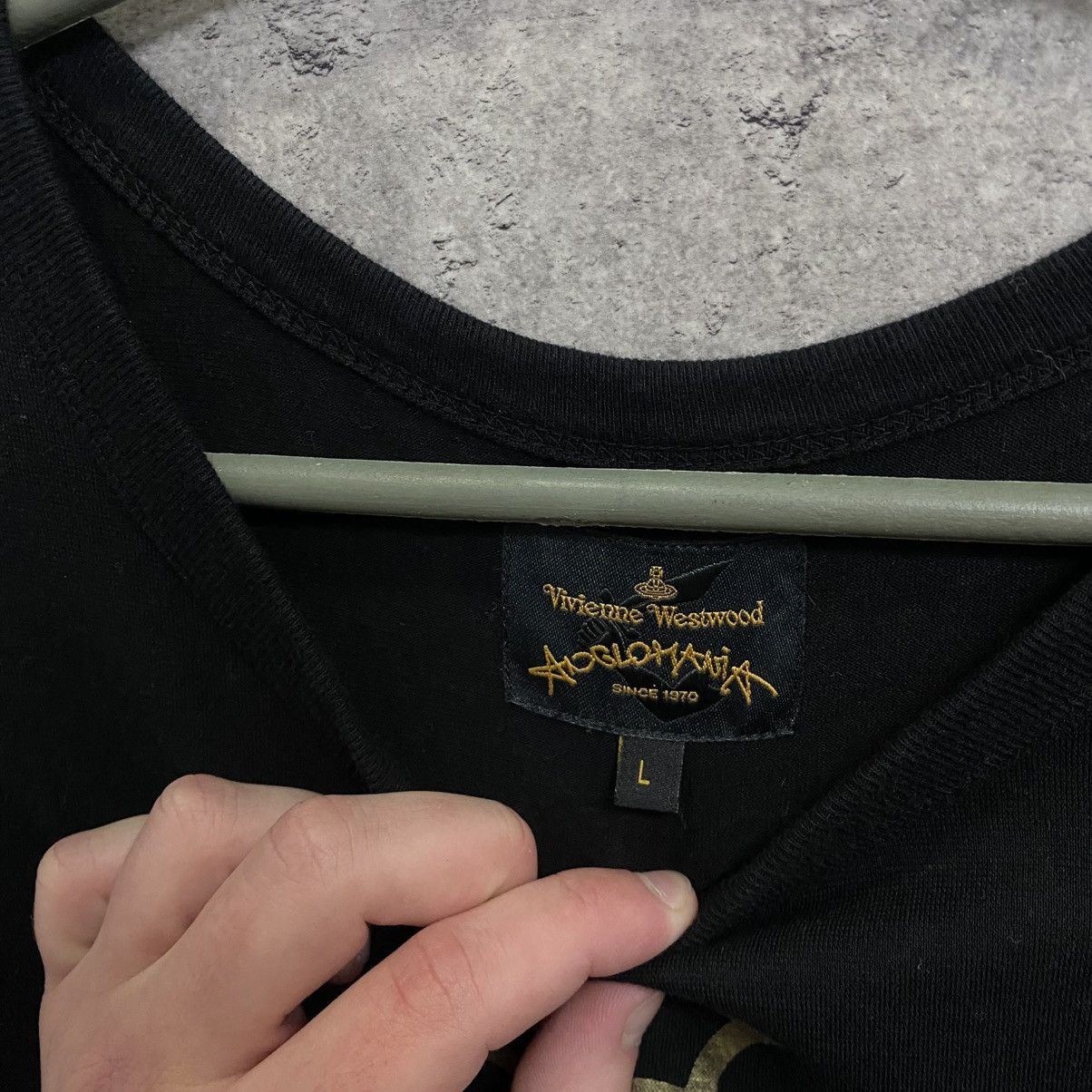 Vivienne Westwood Vintage Vivienne Westwood T-Shirt Big Logo Tee Size US L / EU 52-54 / 3 - 6 Thumbnail