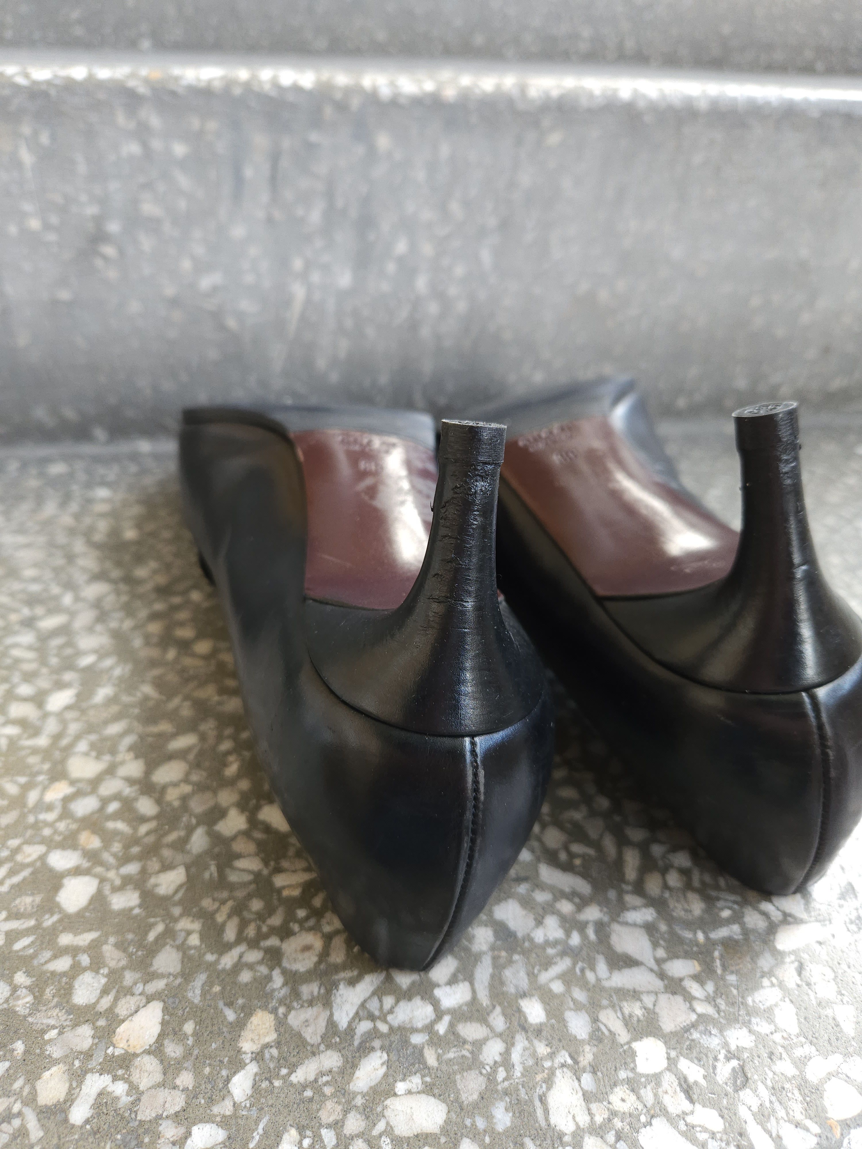 Gucci Archive y2k Gucci pointed toe bow ribbon kitten heels Size US 8 / IT 38 - 15 Thumbnail