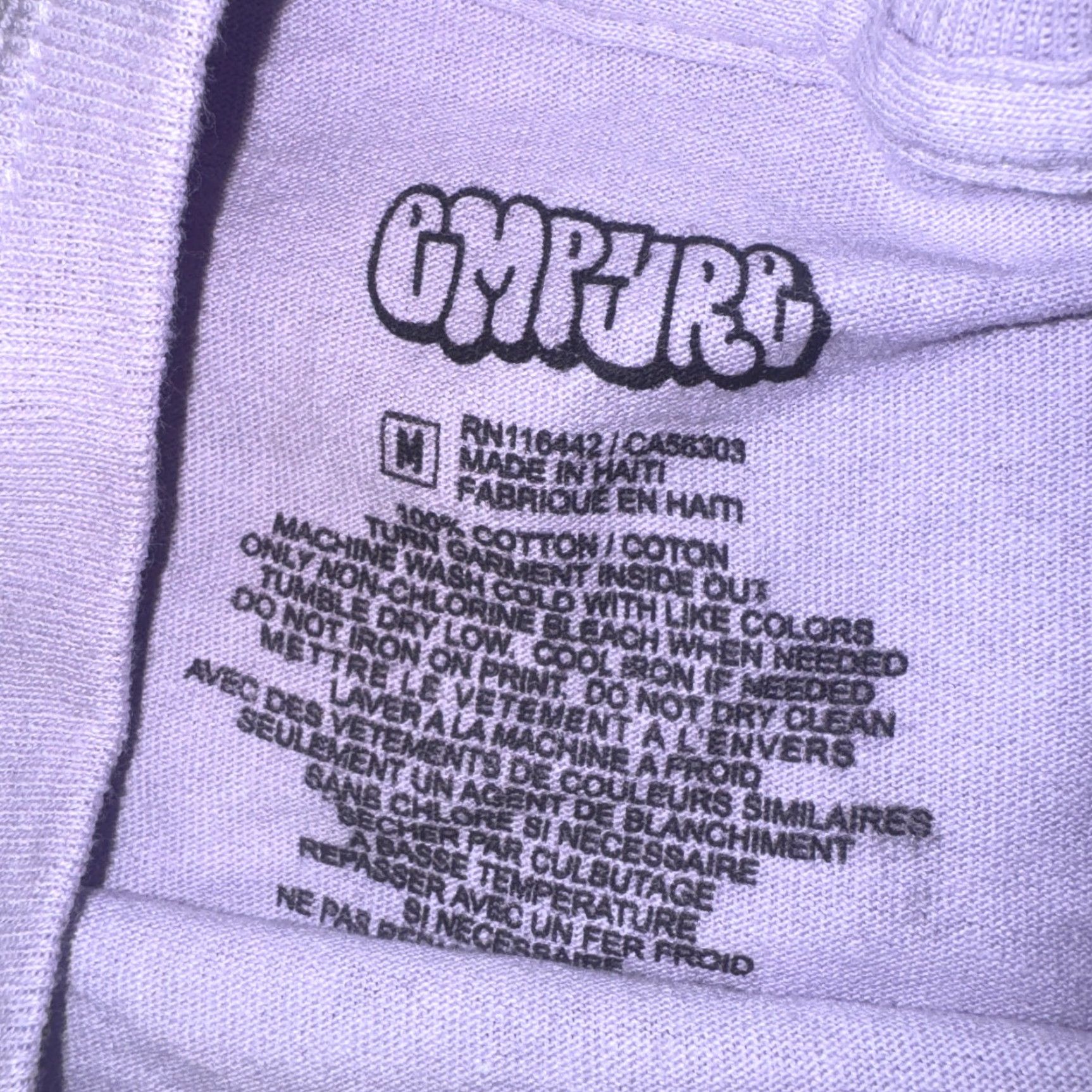 Empyre Empyre T-Shirt Logo Skateboarding Purple Short Sleeve Crew Neck M Unisex Adults Regular Cotton Jersey Vintage: No Size US M / EU 48-50 / 2 - 3 Thumbnail