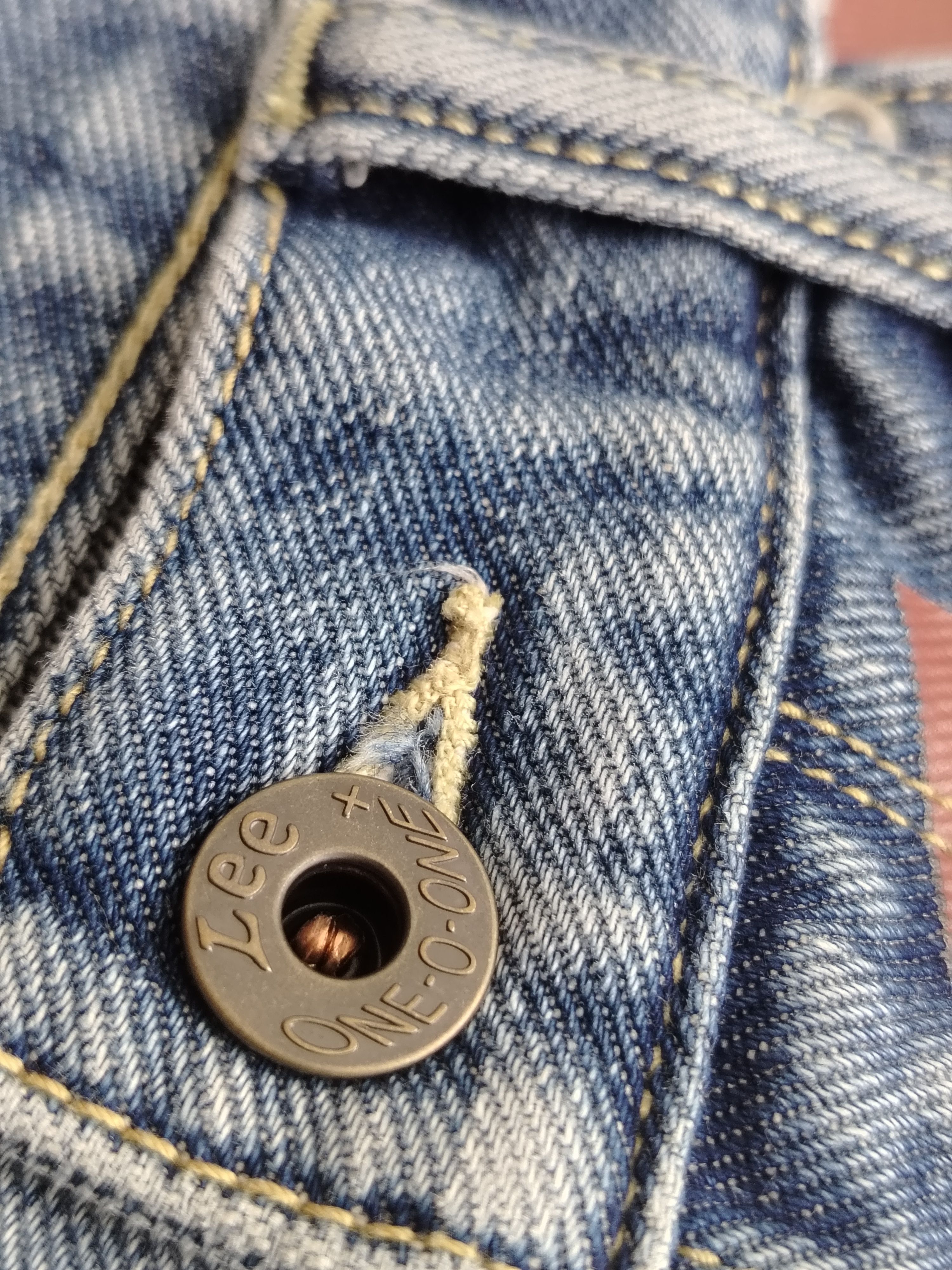 Lee × Vintage Lee Riders 101 Jeans Banner Vintage Limited Edition Size US 33 - 11 Thumbnail