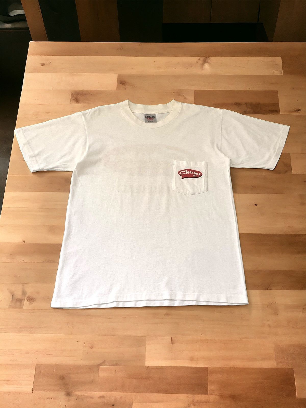 Chums × Japanese Brand Vintage Oneita Chums USA Pocket Tee Size US M / EU 48-50 / 2 - 2 Thumbnail