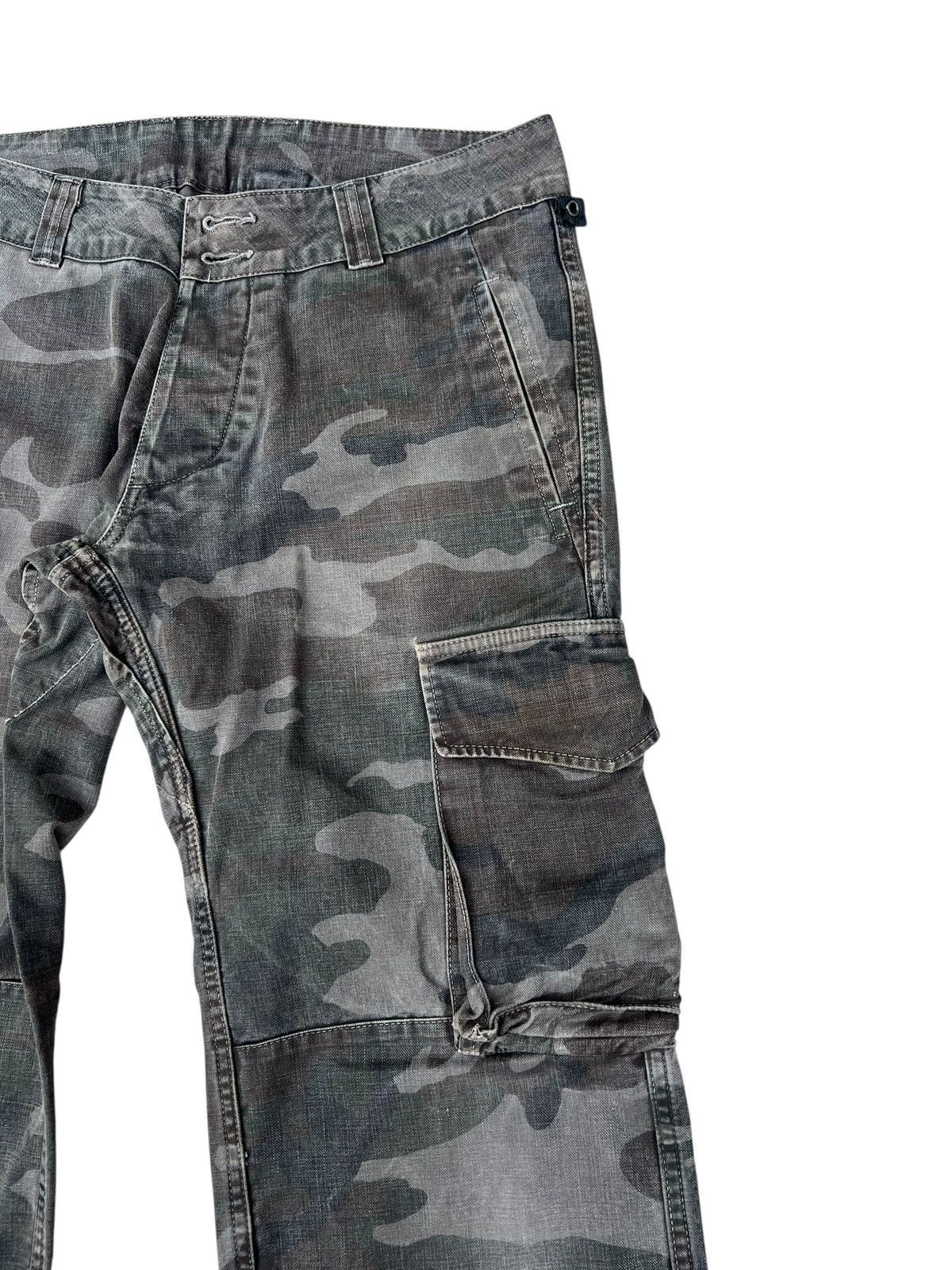 wjk WJK Japan Fade Military Camouflage Cargo Trouser Pant Size US 31 - 10 Thumbnail