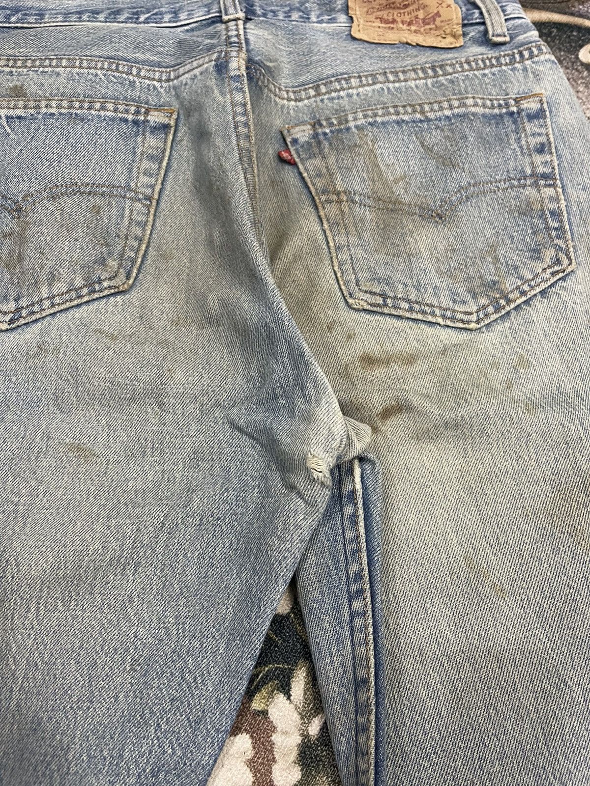 Levi's Vintage Levis Distressed Streetwear Size US 33 - 6 Thumbnail