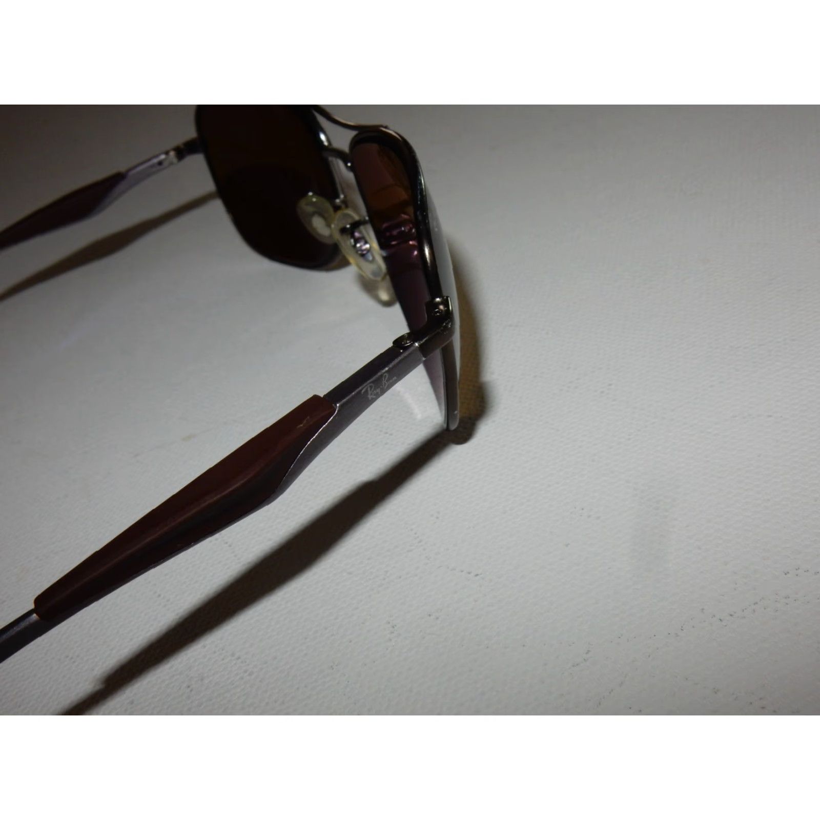 Vintage VINTAGE Ray-Ban Sunglasses Aviator Men Brown Italy 59mm Size ONE SIZE - 4 Thumbnail