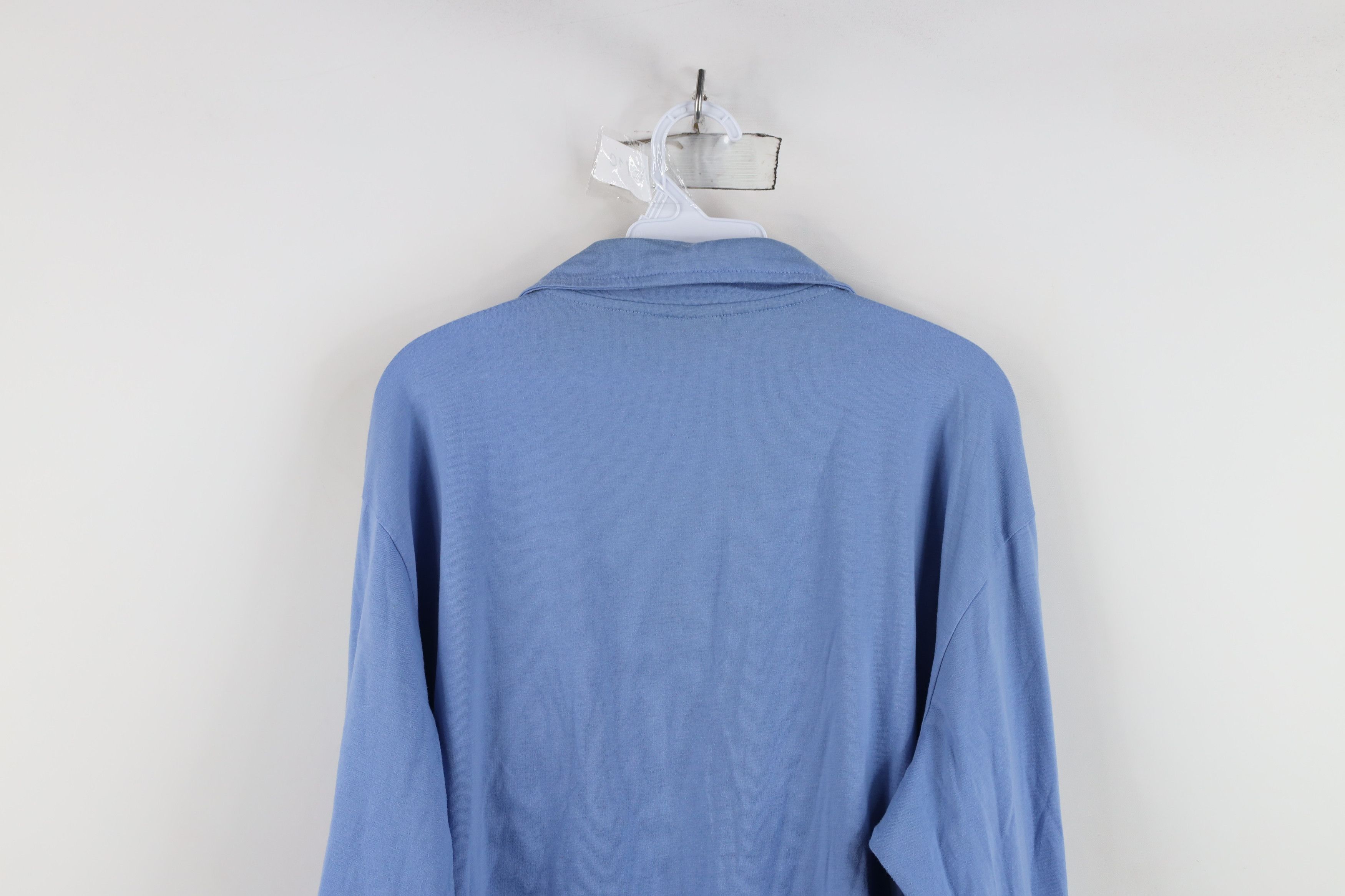 Vintage Vintage 90s Streetwear Panel Pullover Long Sleeve Polo Size US XL / EU 56 / 4 - 12 Thumbnail