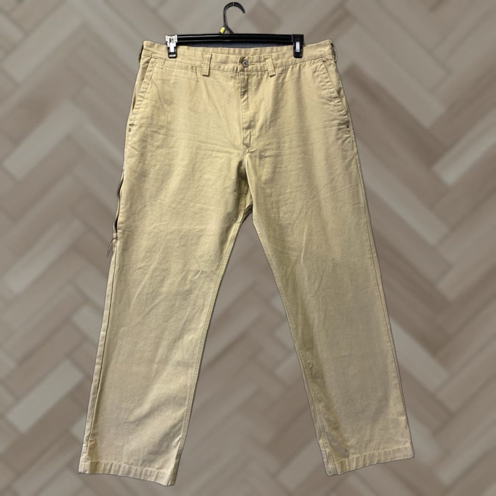 CO Duluth Trading CO Pants Mens Slim Khaki Twill 40x32 Size US 40 / EU 56 - 1 Thumbnail