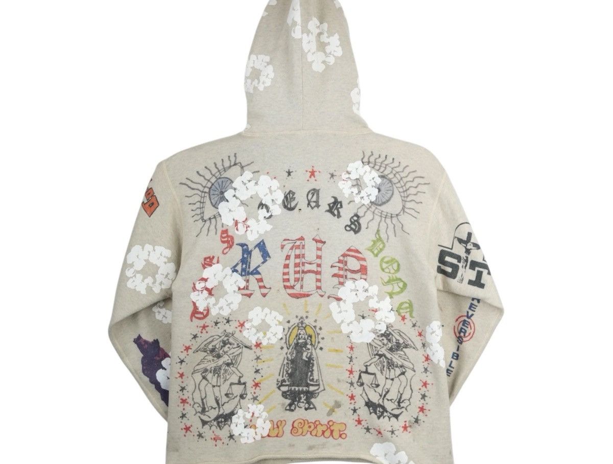 Saint Michael Saint Michael x Denim Tears Graffiti Hooded Sweatshirt Multi Size US XL / EU 56 / 4 - 2 Thumbnail