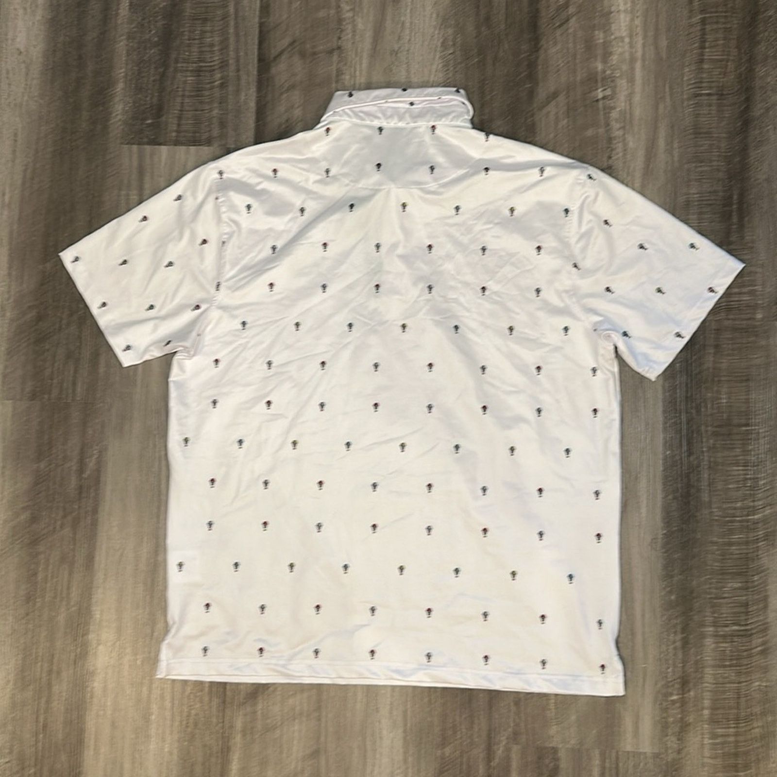 Other Old Row Skull Print Golf Polo - XL Size US XL / EU 56 / 4 - 3 Thumbnail