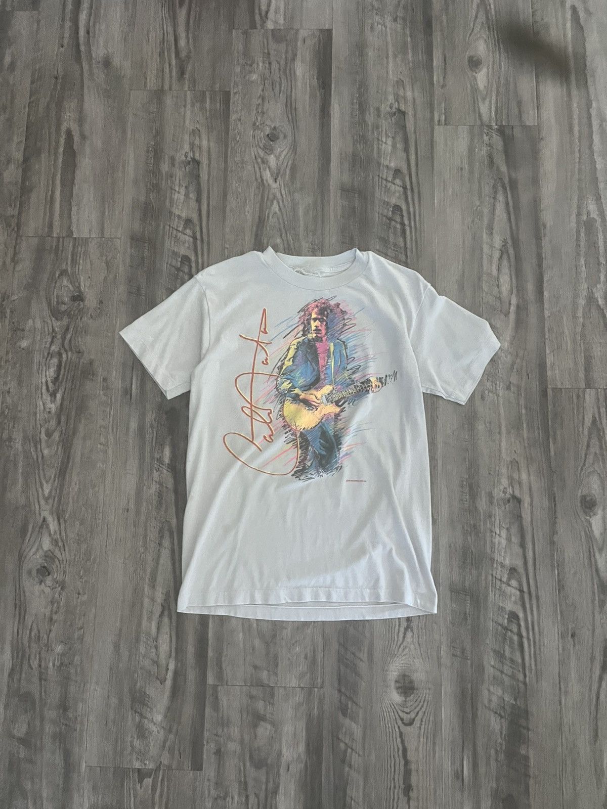 Vintage Vintage 1988 Santana Band Tee Size US S / EU 44-46 / 1 - 1 Thumbnail